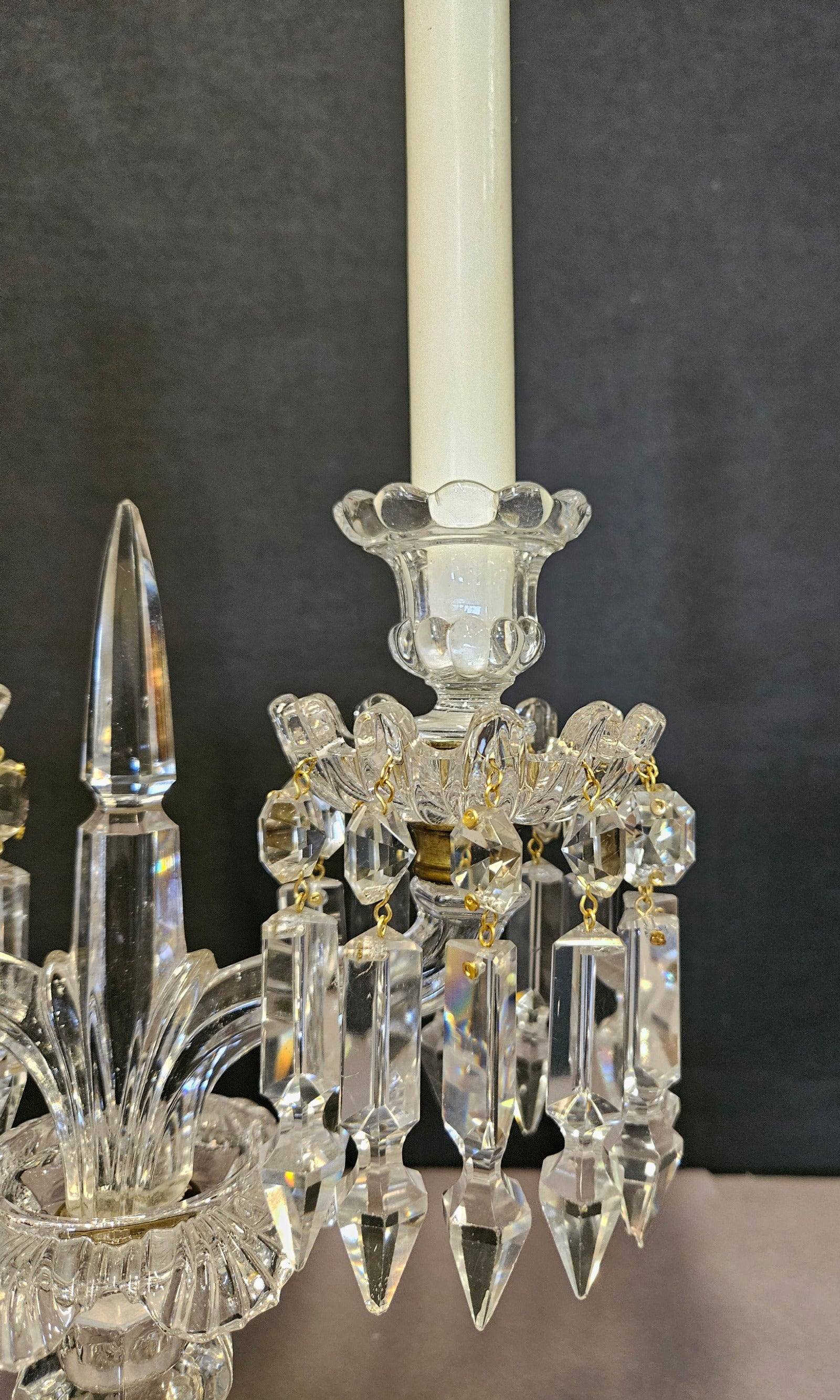 close up of nozzle and pan