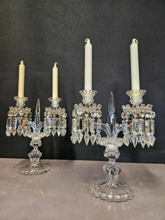 front view of both candelabra
