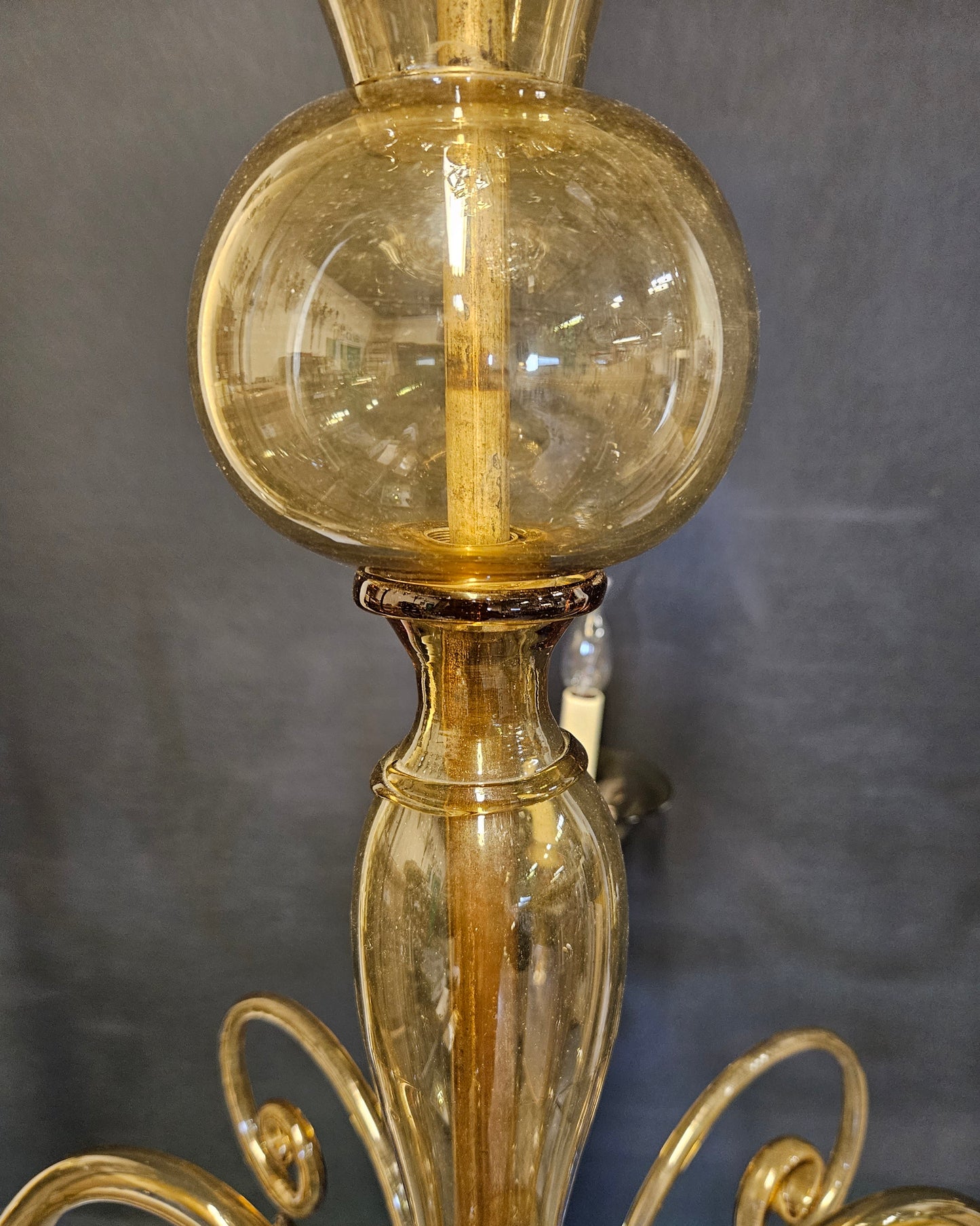 6-Arm Venetian Chandelier, CA. 1930