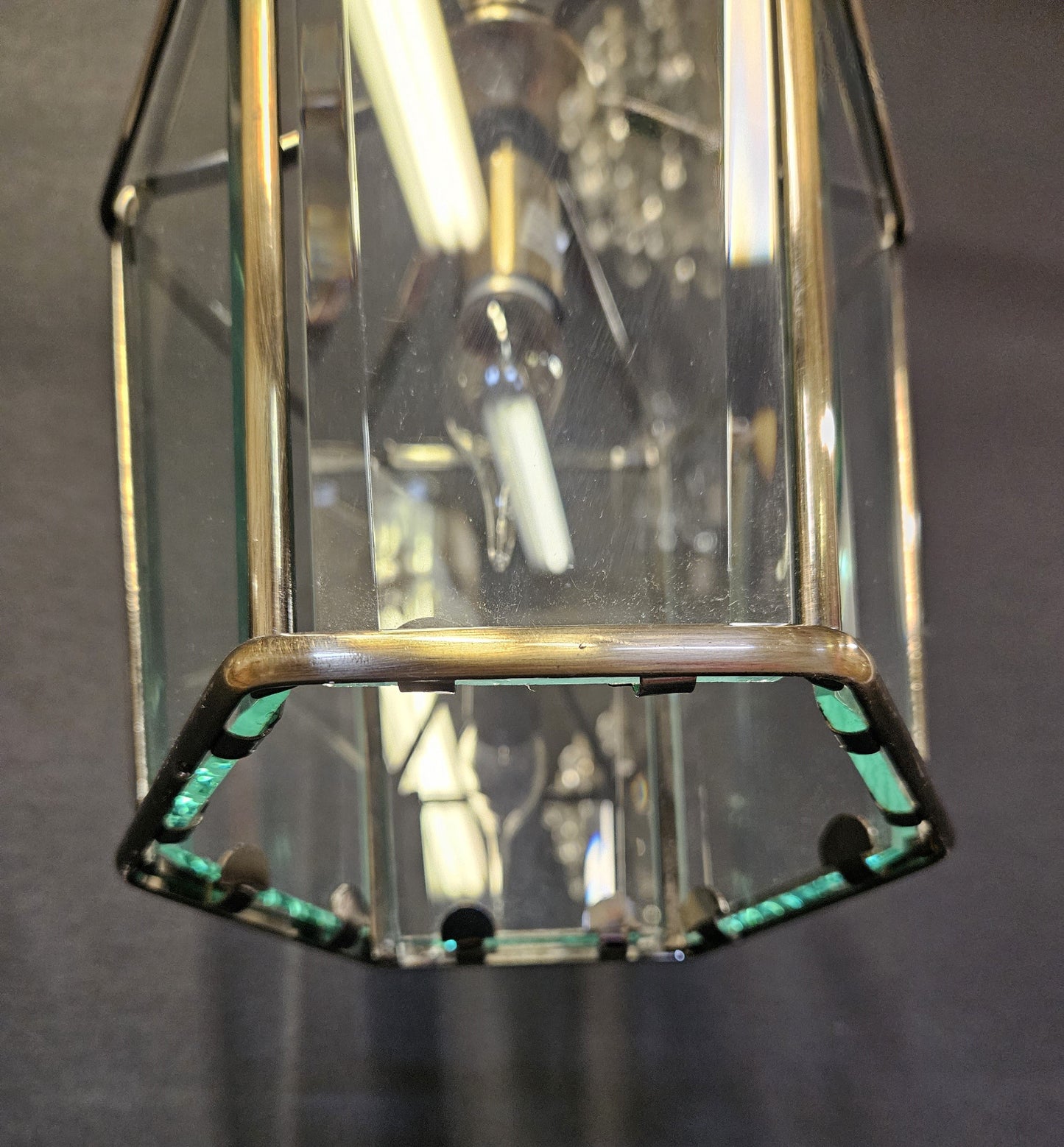 view of bottom of lantern