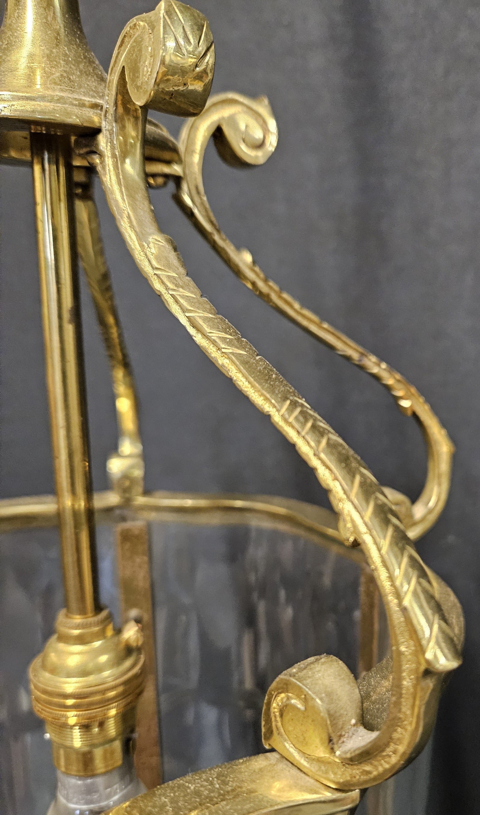 view of casting detail on stay