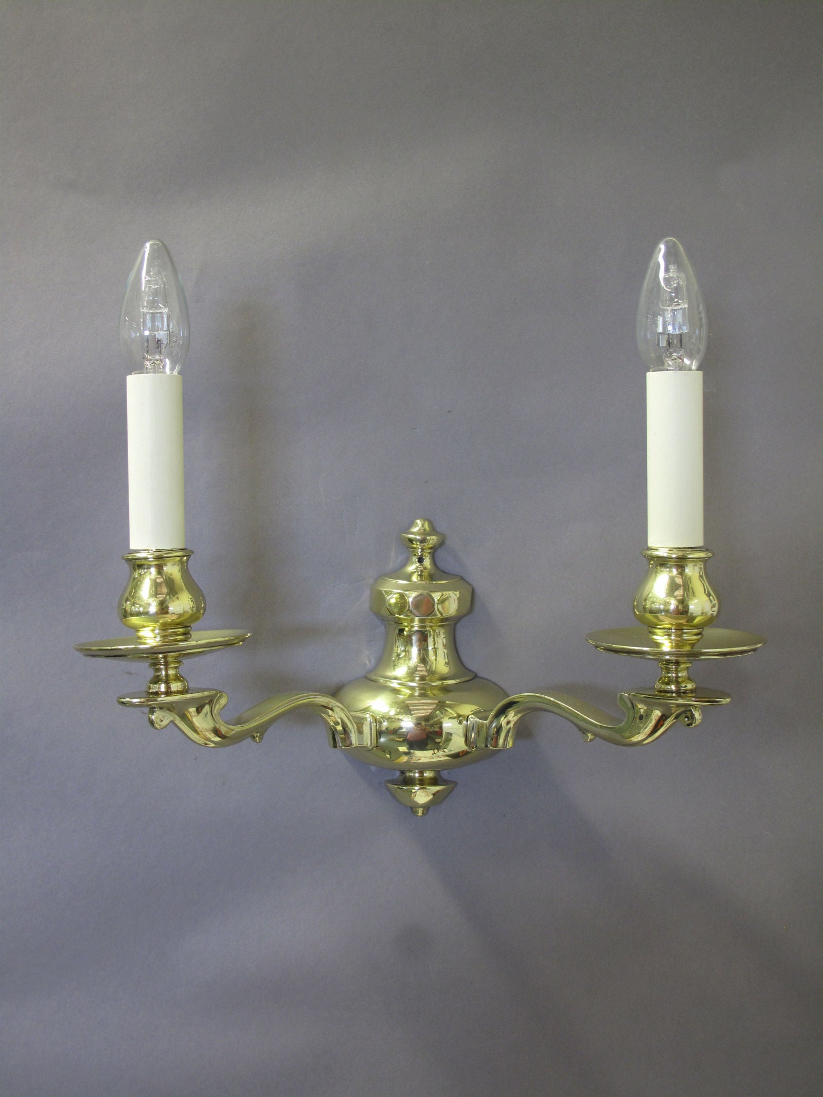 Pair Of Georgian Style Wall Lights CA 1930 G P Cohn Chandeliers pair-of-georgian-style-wall-lights-ca-1930-g-p-cohn-chandeliers