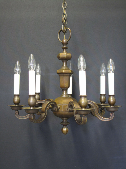 front pic of chandelier