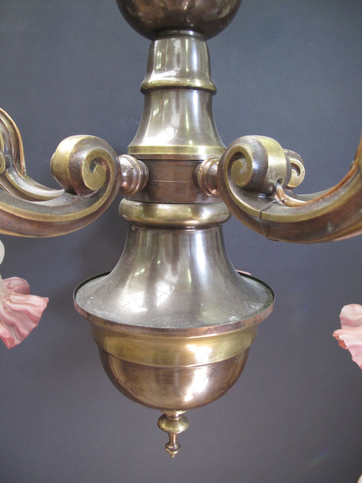 view of middle of chandelier