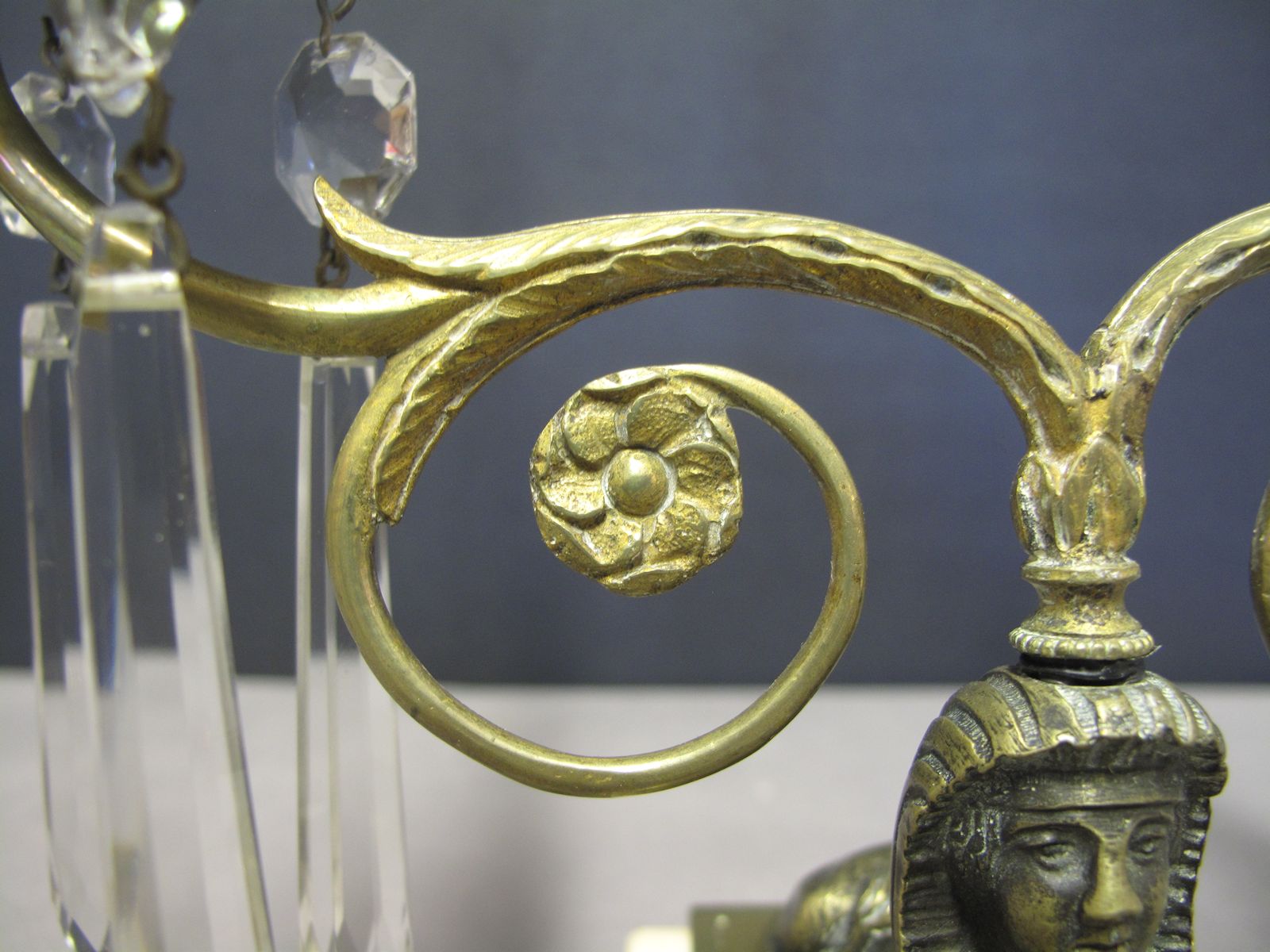 close up showing detail castings