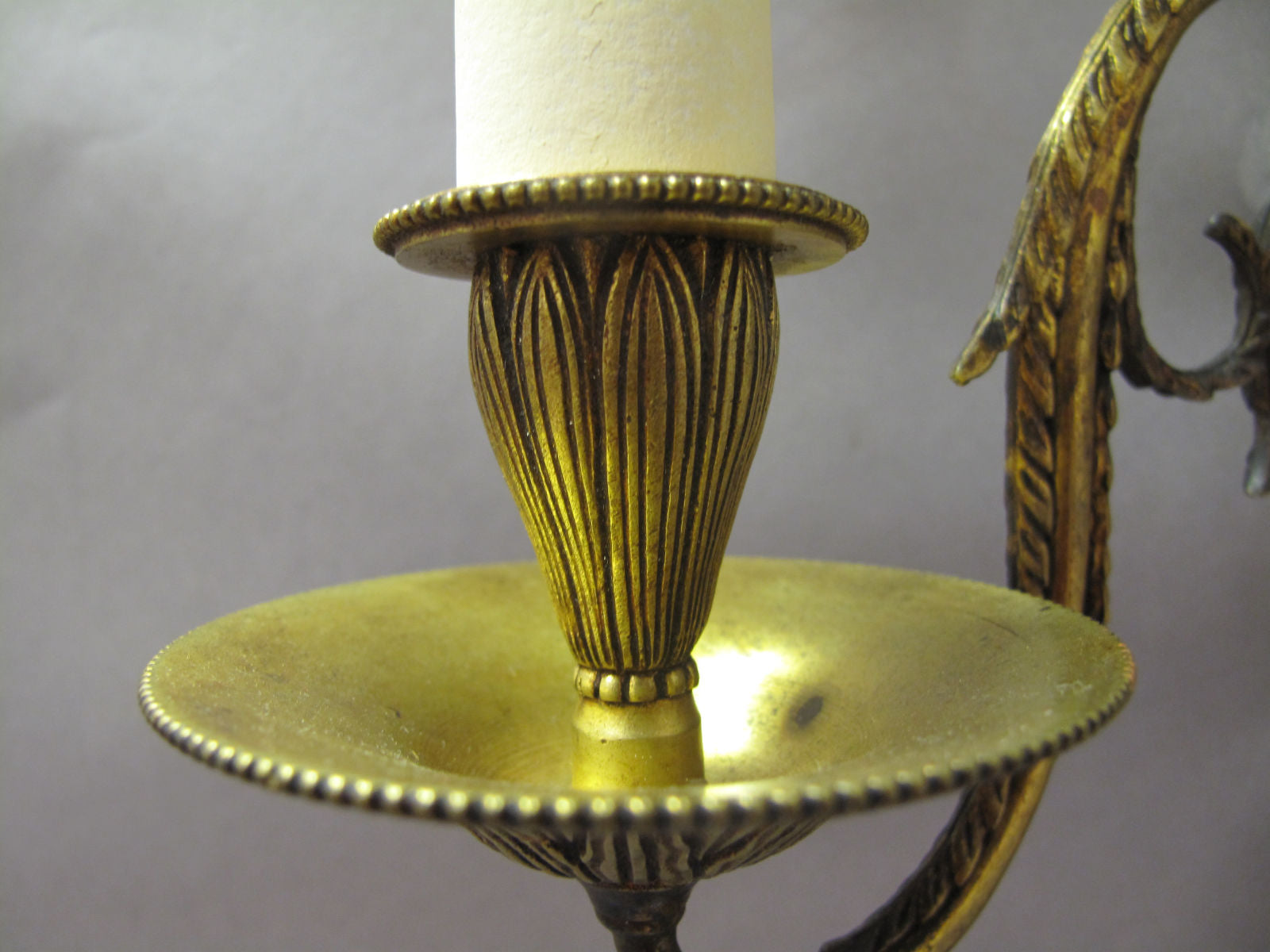 close up view of nozzle detailing