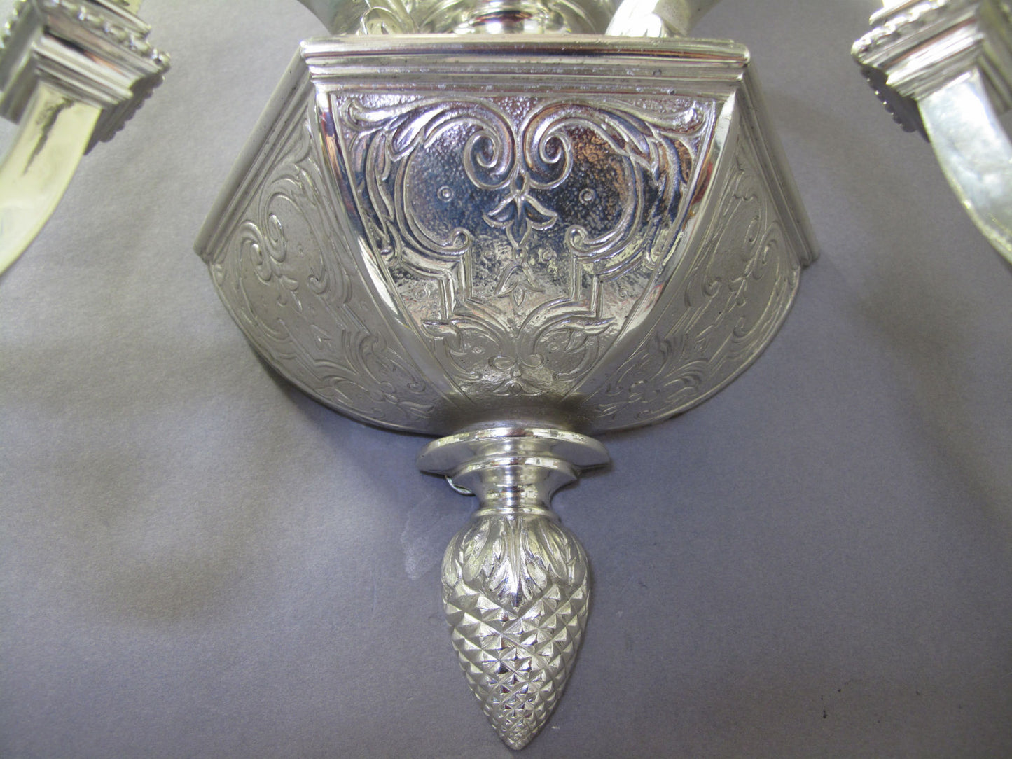 from below looking up showing detail