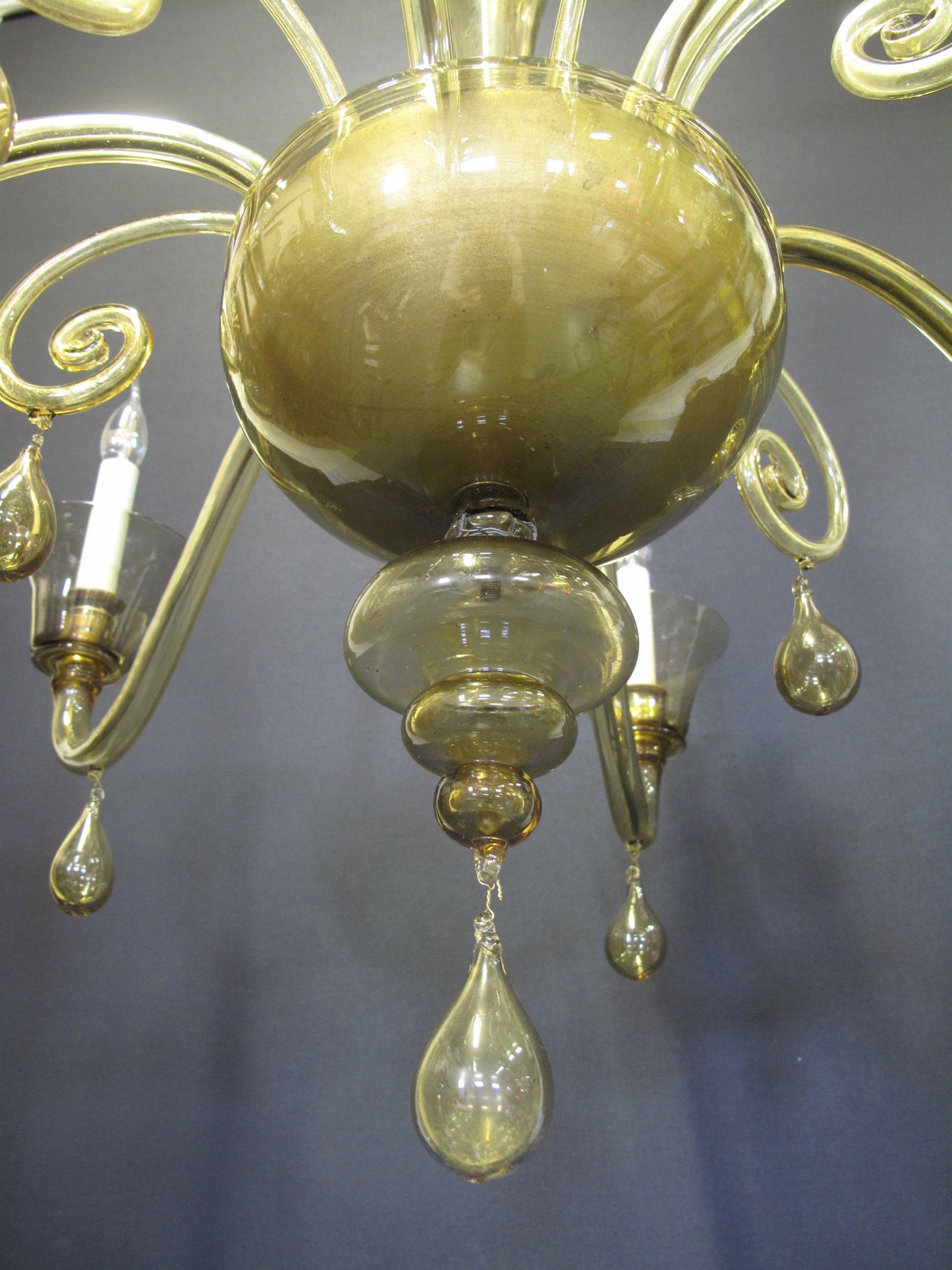 view of reciever and bubble