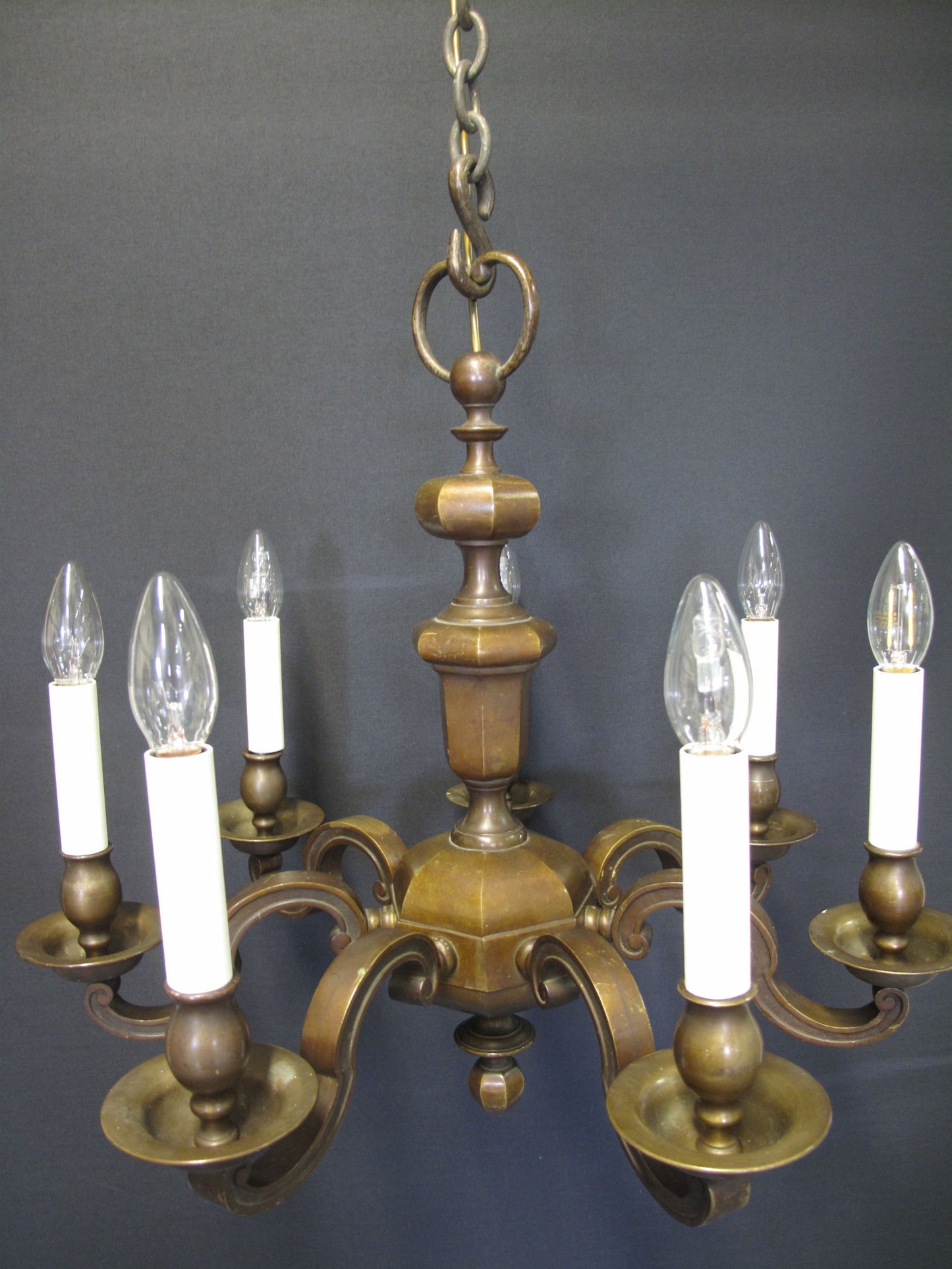 chandelier from slightly above