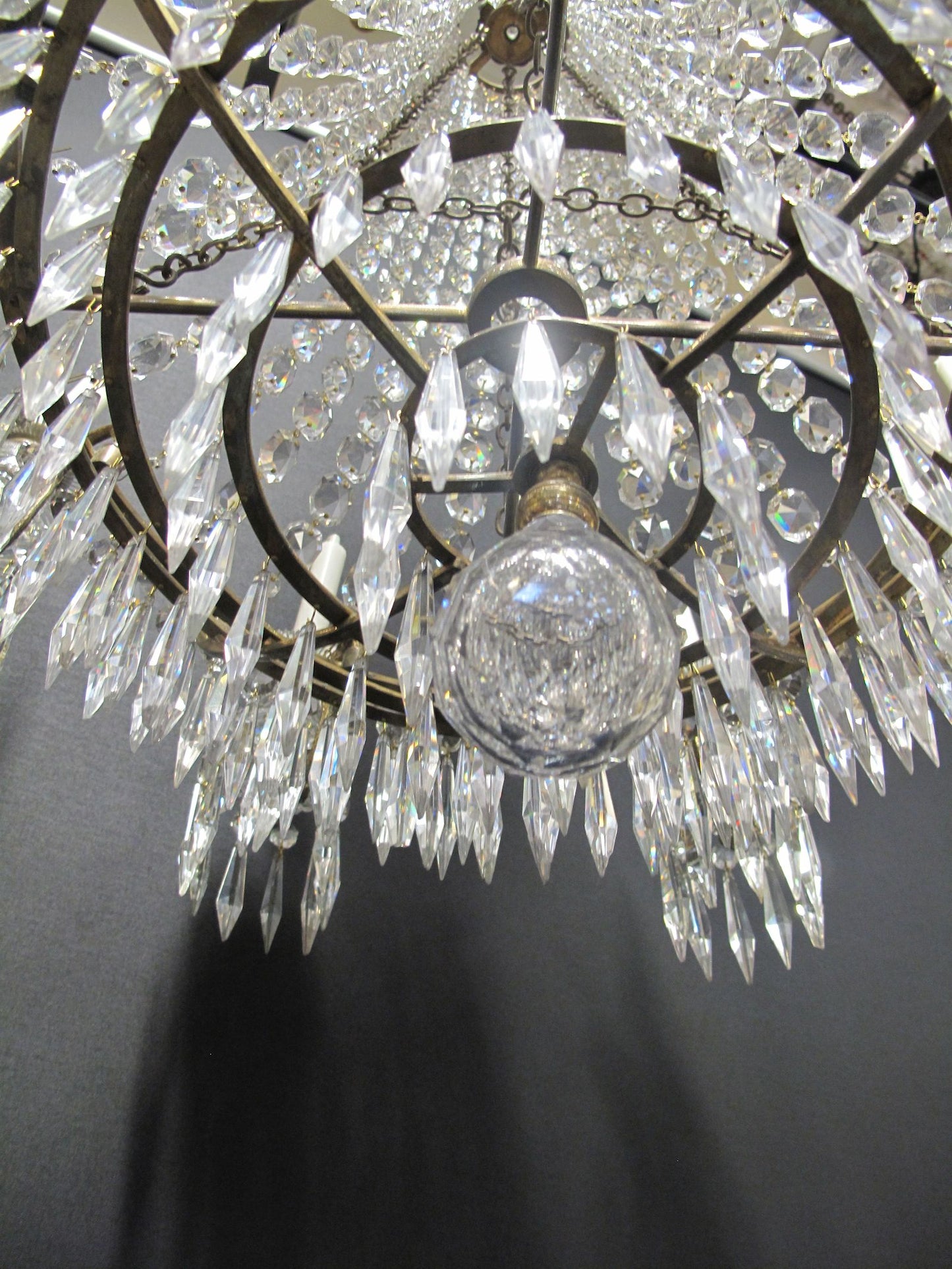 bottom view from below