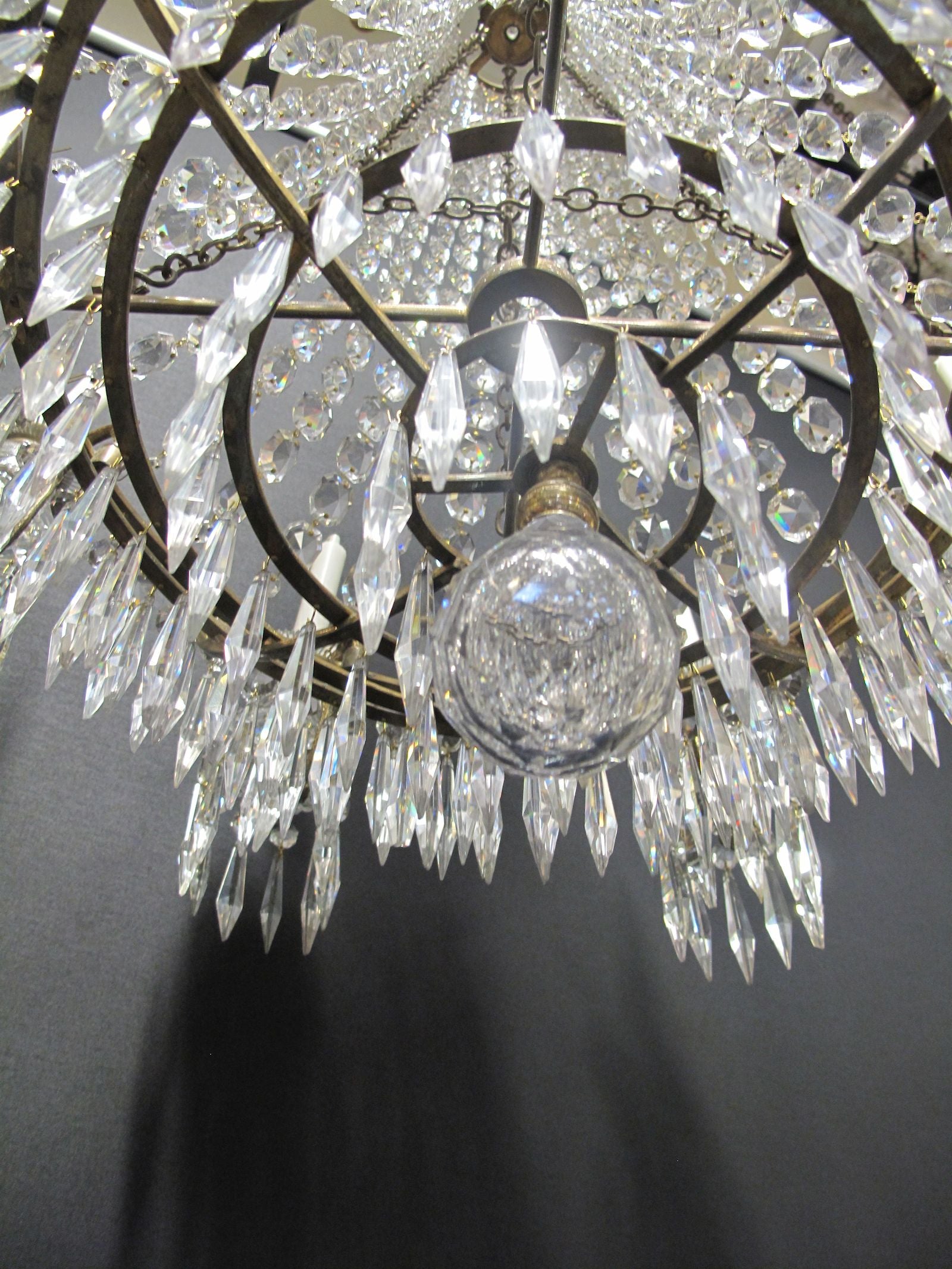 bottom view from below