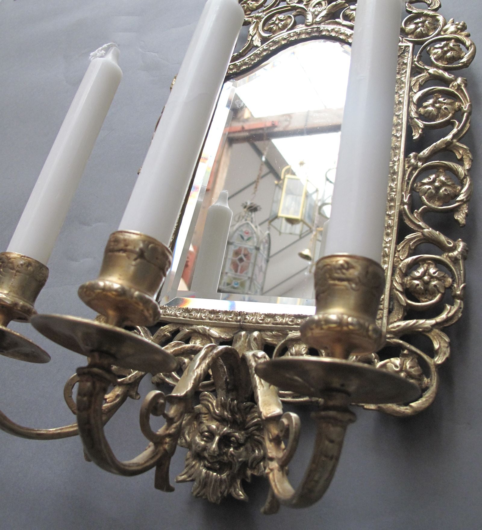 angled view from below