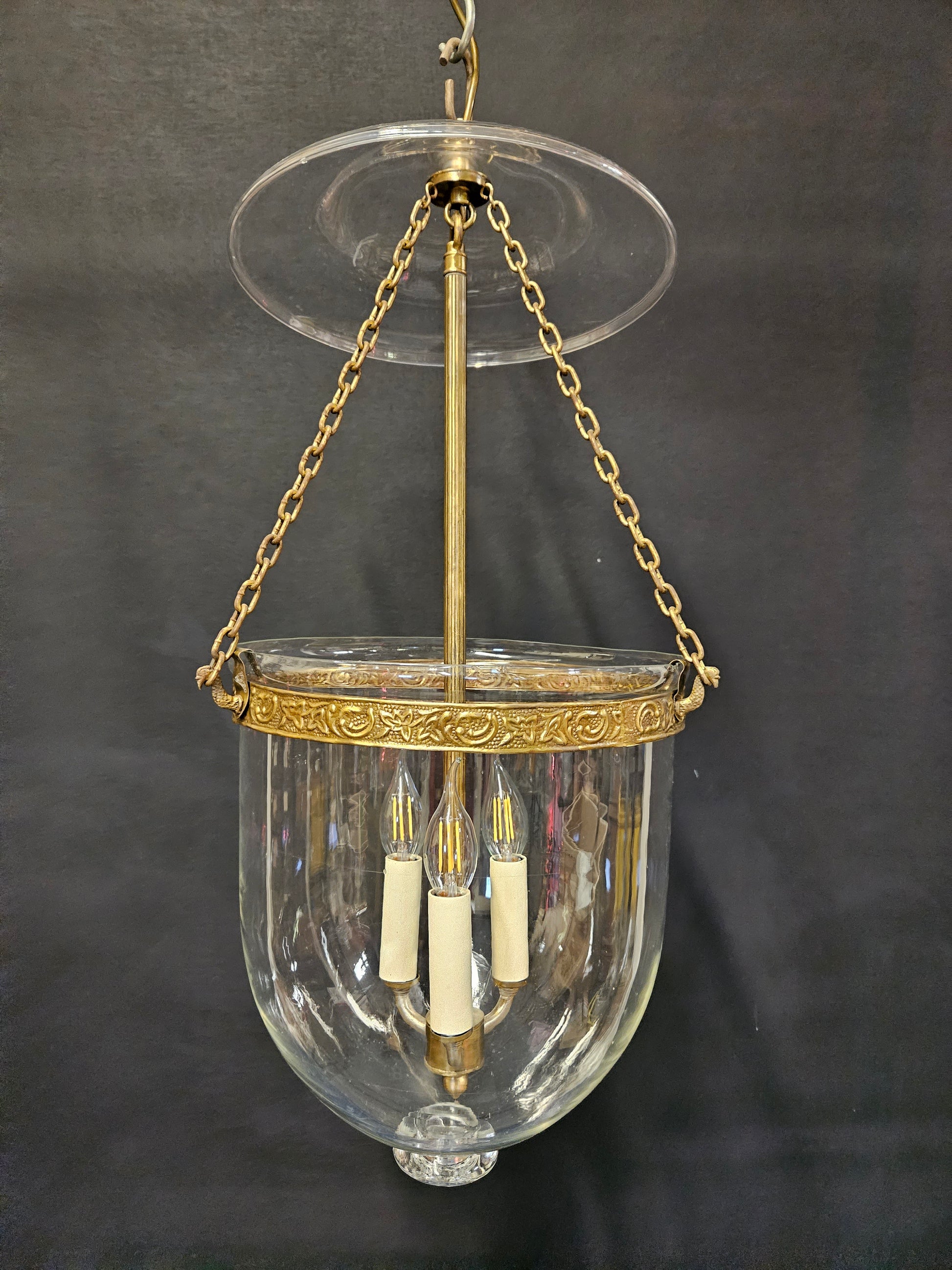 front view of bell lantern