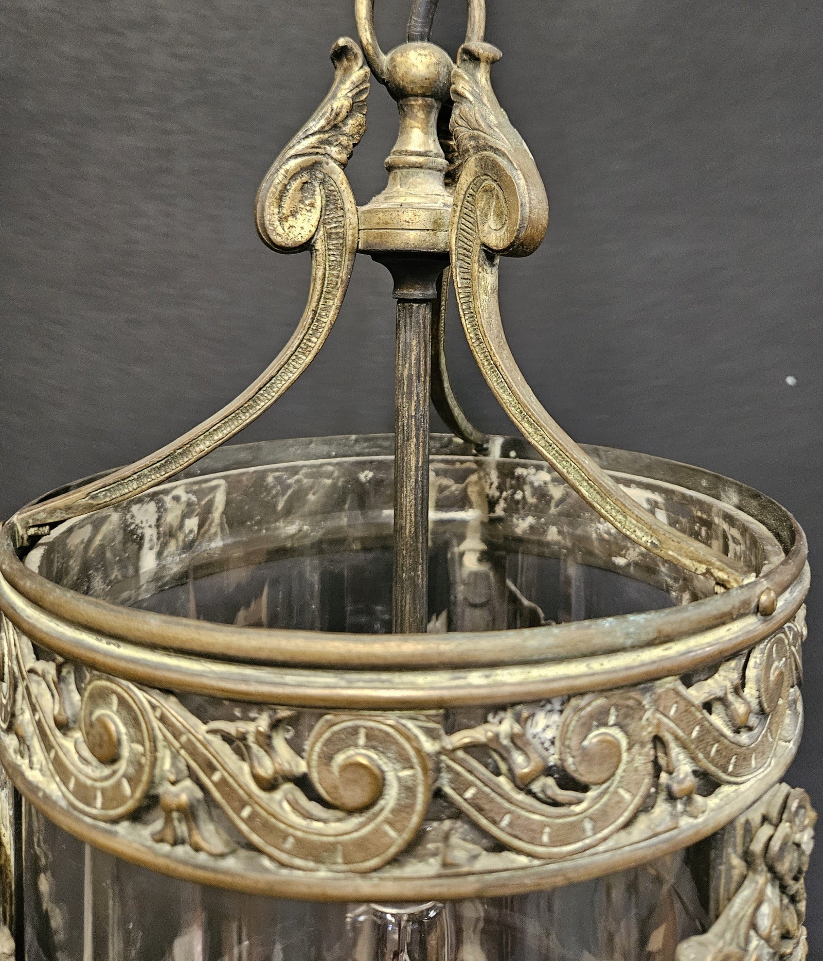 view of lantern from slightly above