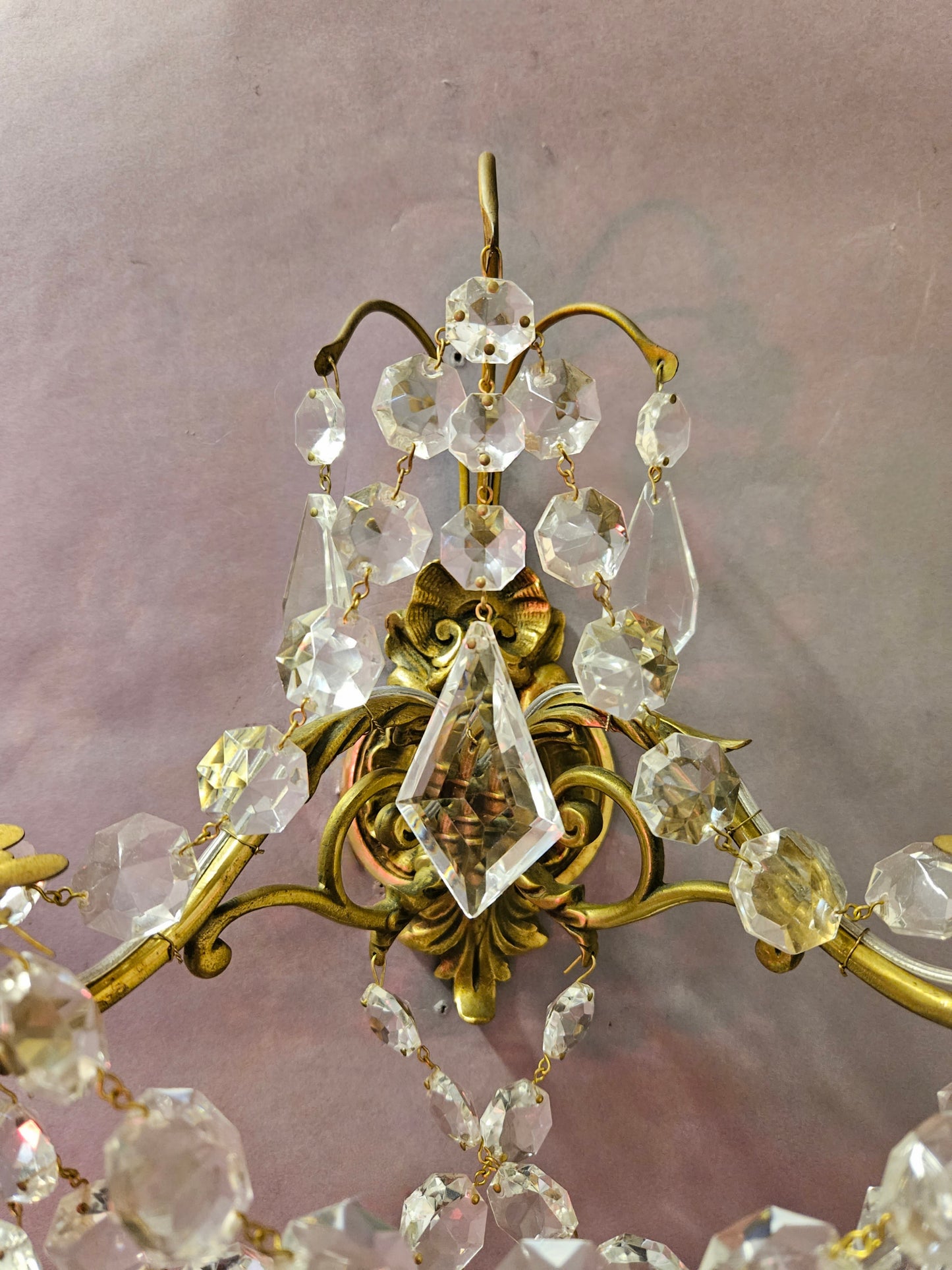 view of draped glass from stays