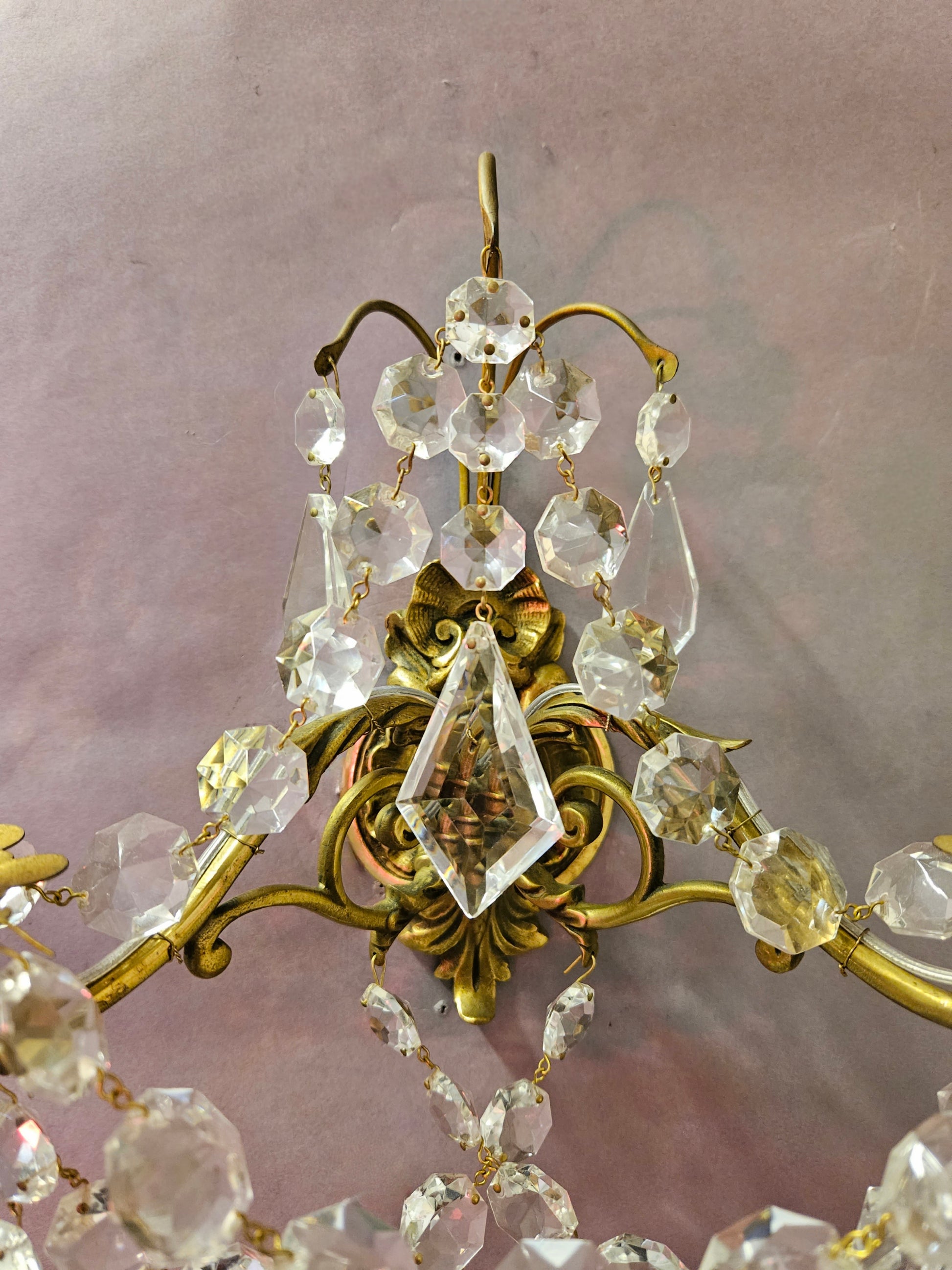 view of draped glass from stays