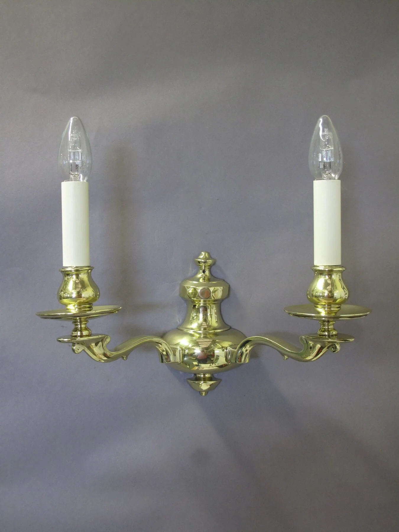 Pair Of Georgian-Style Wall Lights, c. 1930