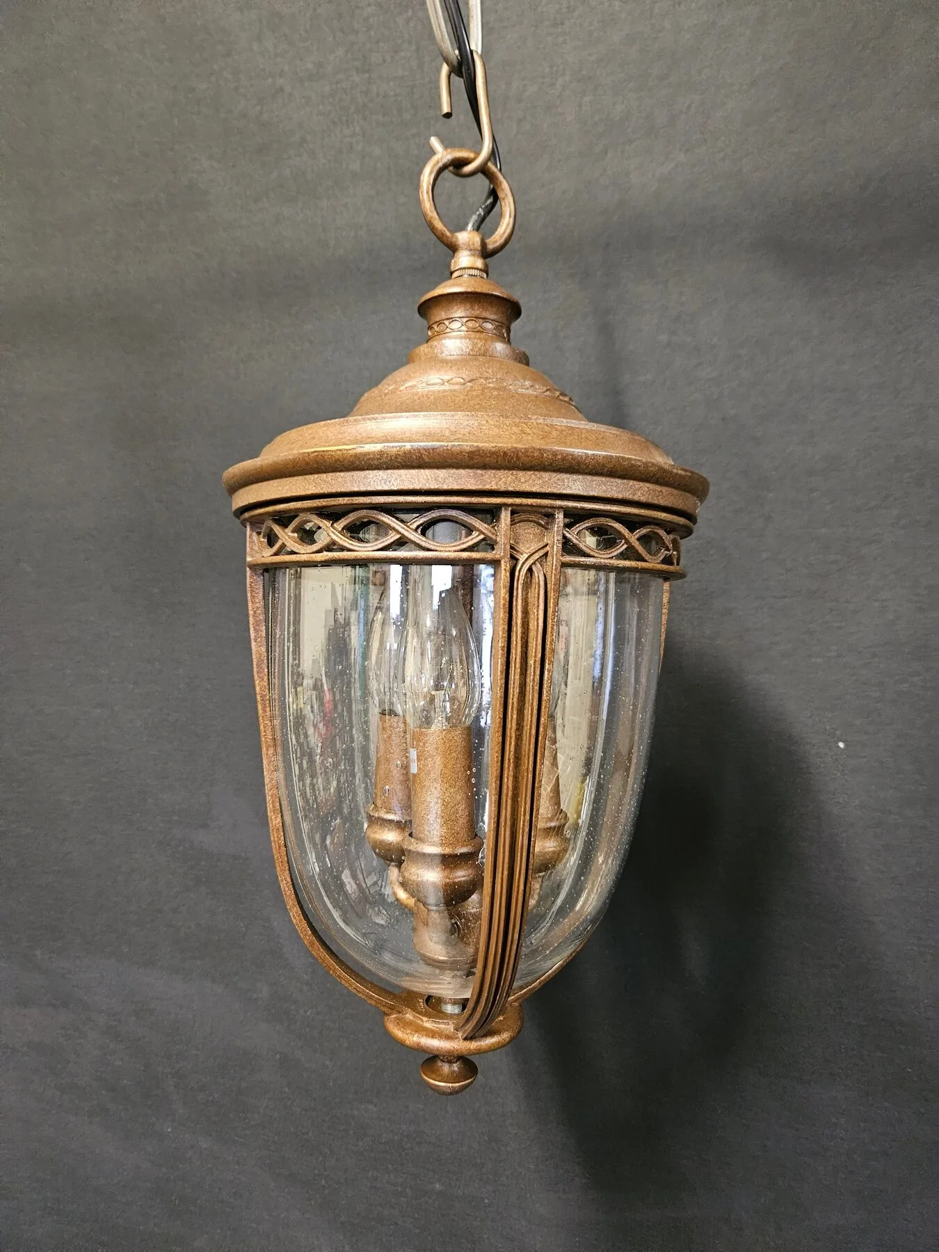 Brown Oval Lantern, c. 1960