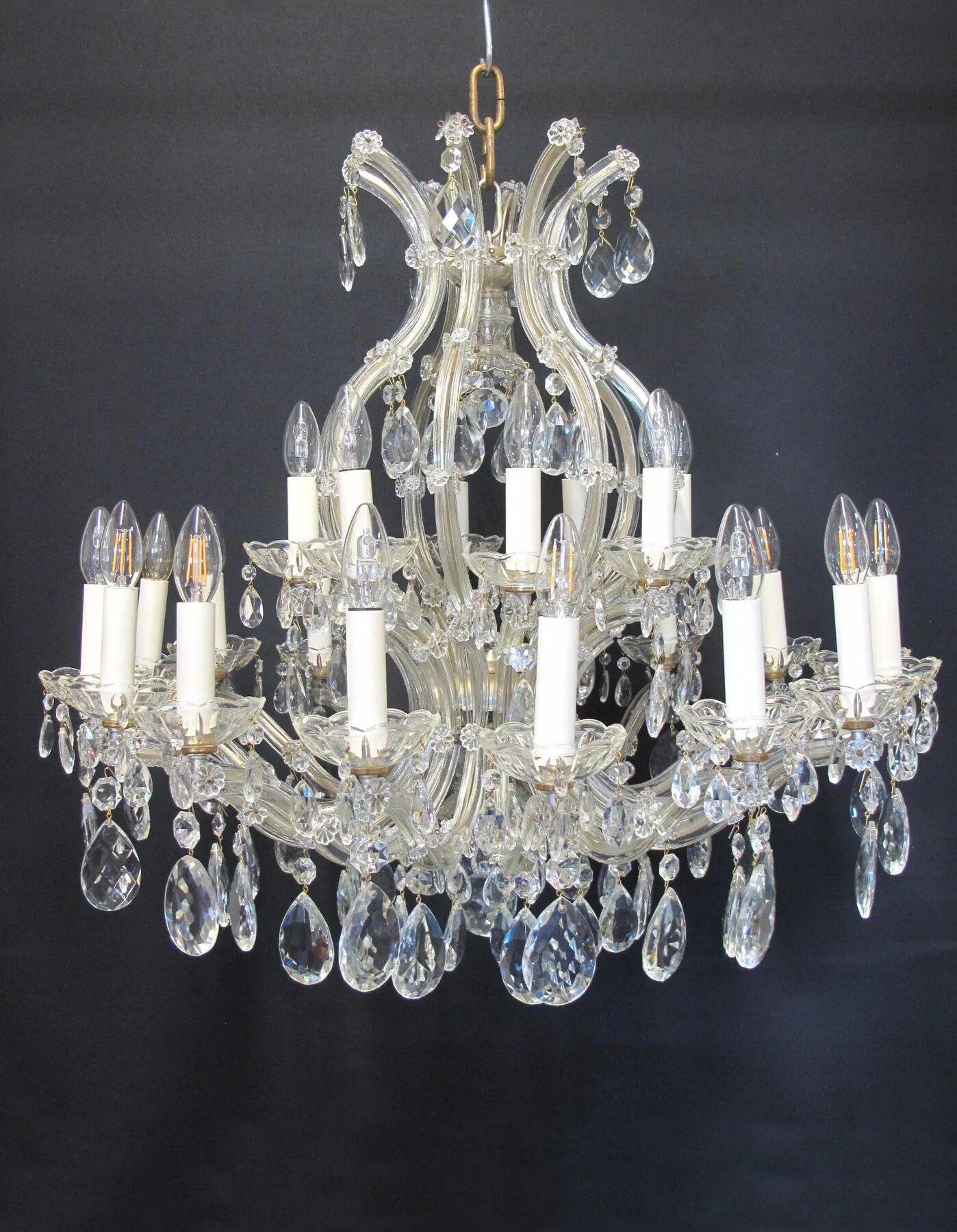 24-Arm Maria Theresa Chandelier, c. 1950