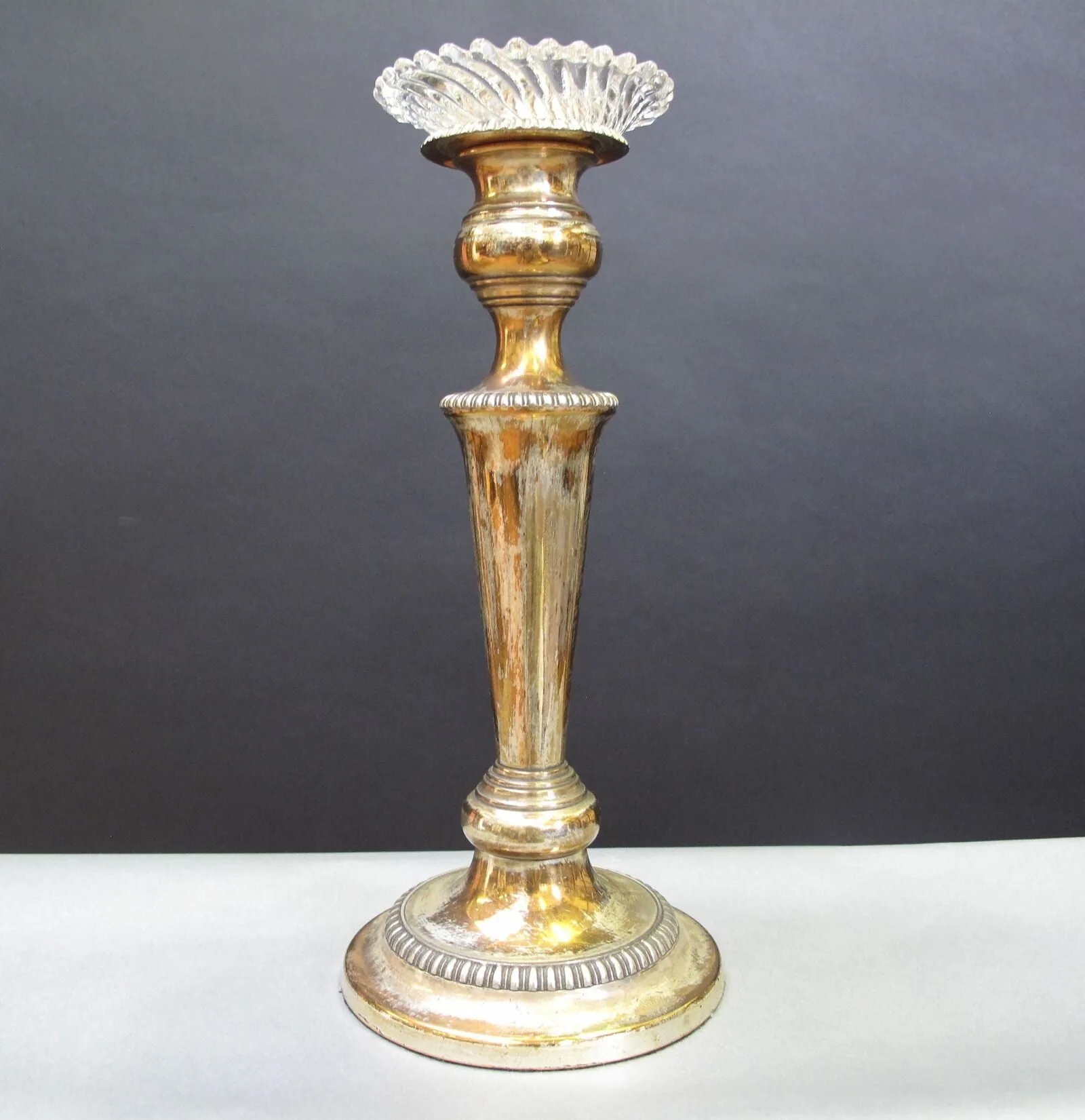 Pair Of Plate Candlesticks, c. 1900