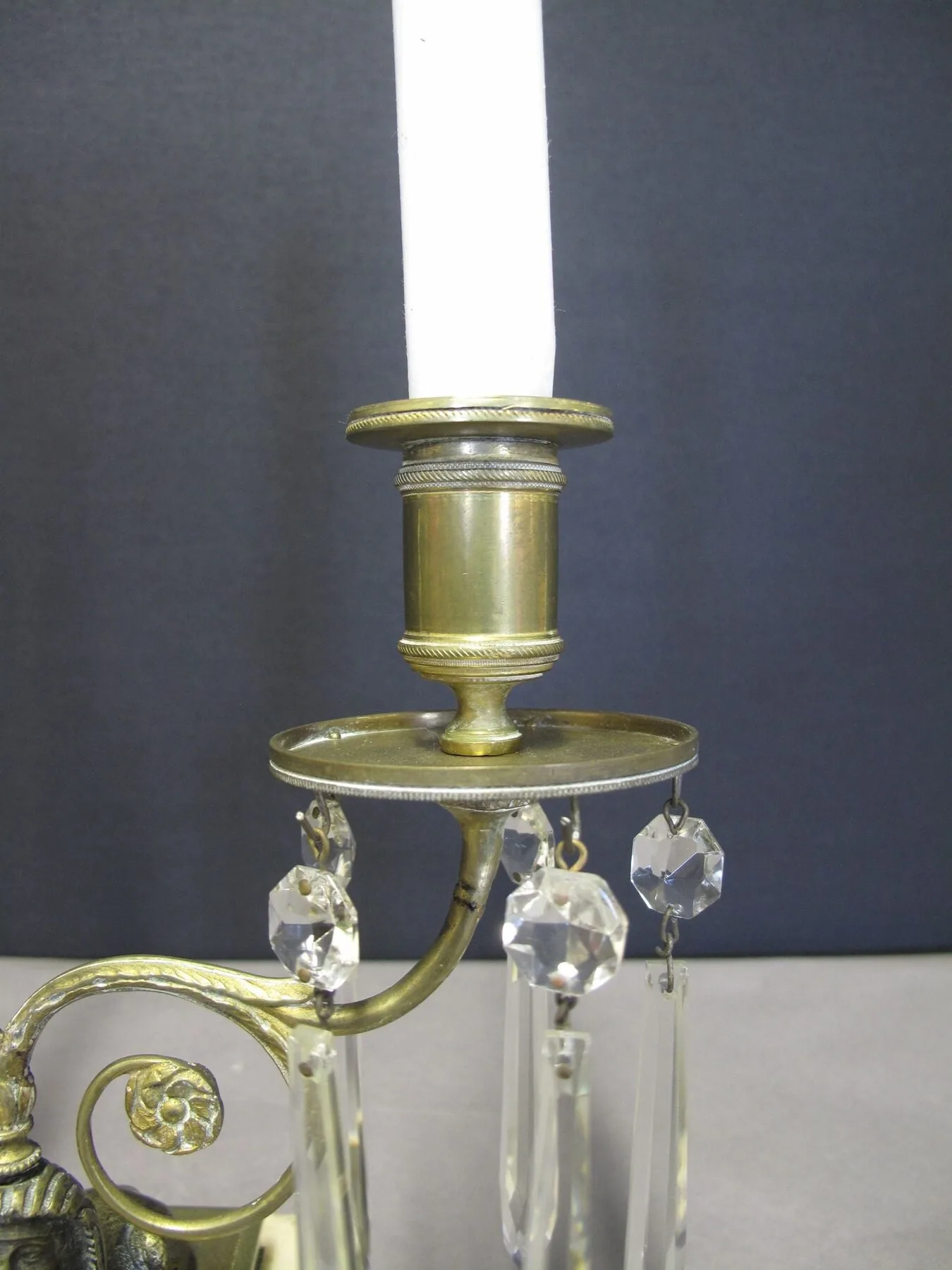 Pair of Sphinx Candelabra, c. 1820 – view 2