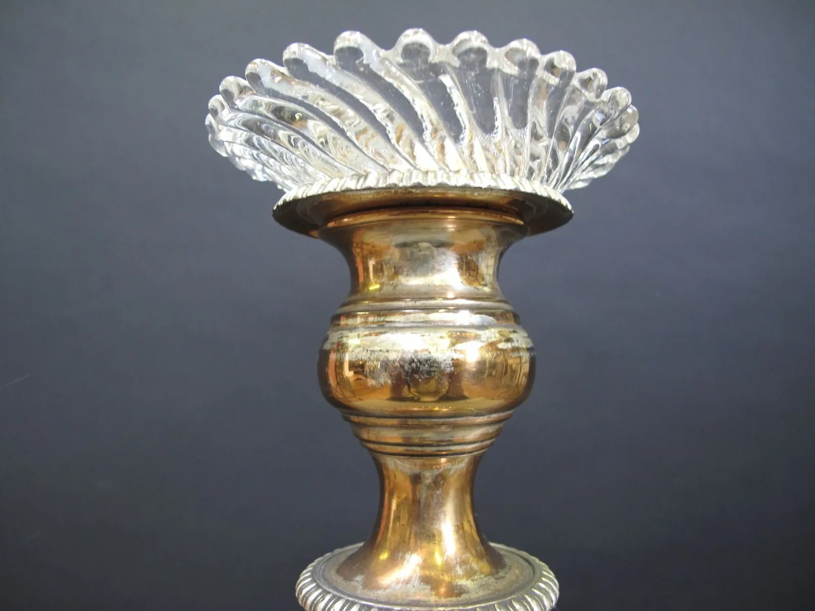 Pair Of Plate Candlesticks, c. 1900 – view 2