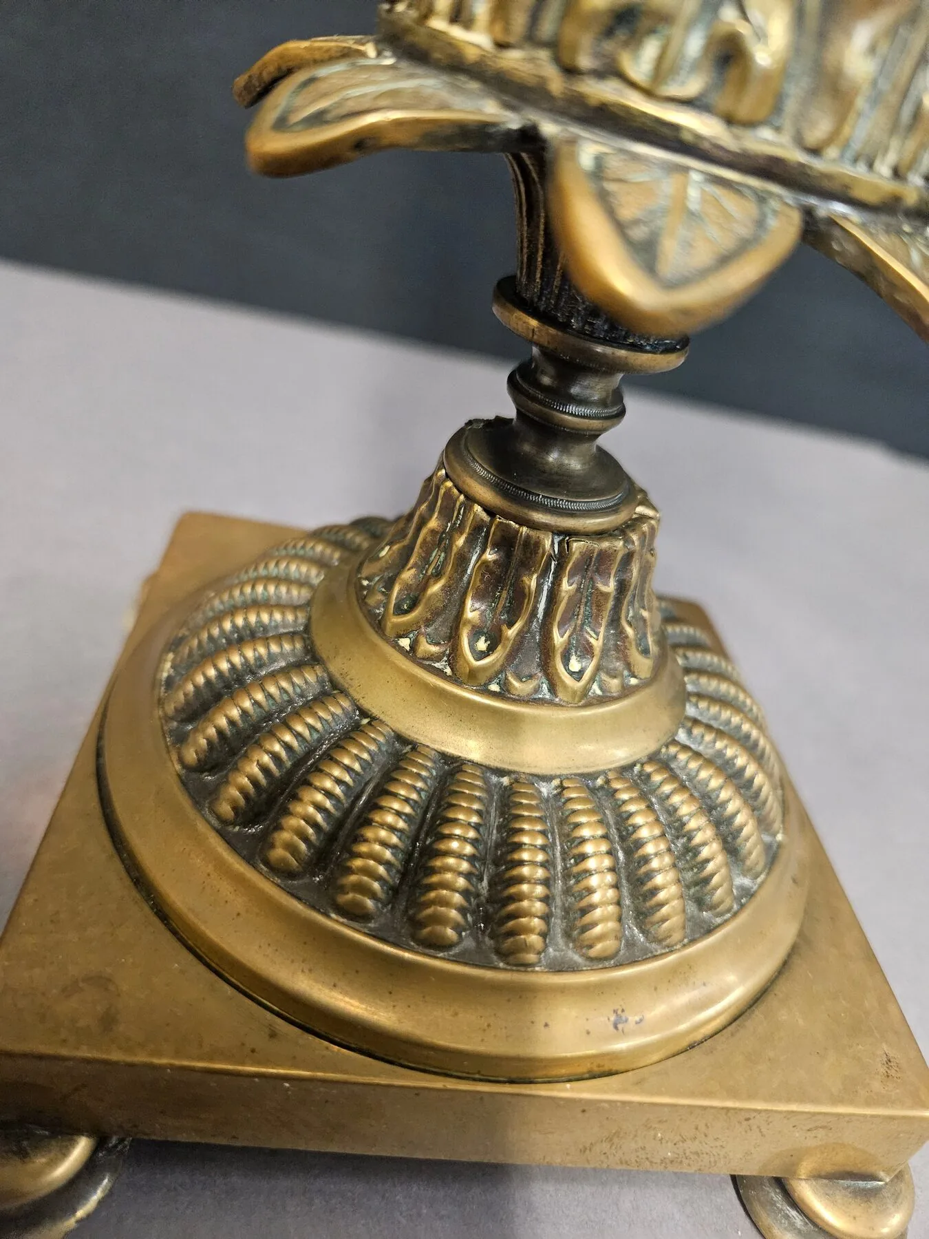 Pair of Storm Shade Candelabra, c. 1840 – view 2