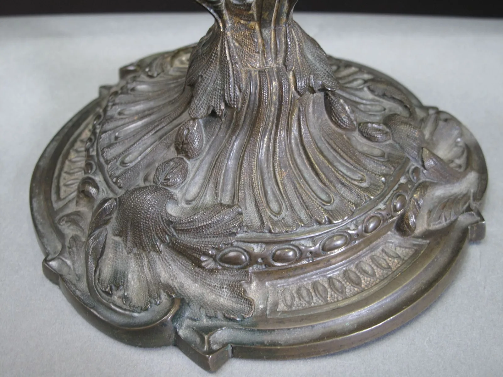Pair Of Louis XV Candlesticks, c. 1850 – view 2