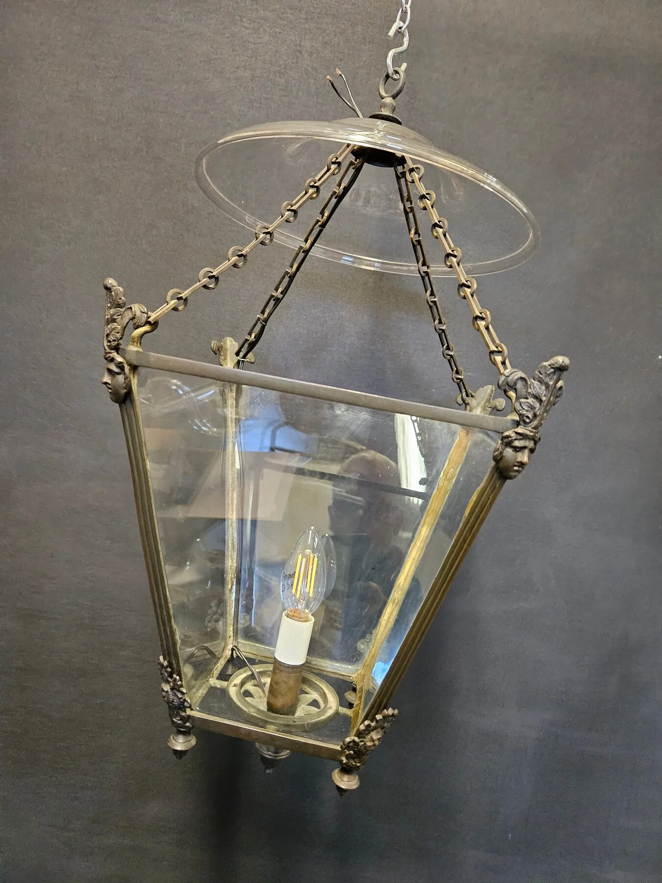 4-Sided Regency Lantern, c. 1810 – view 2