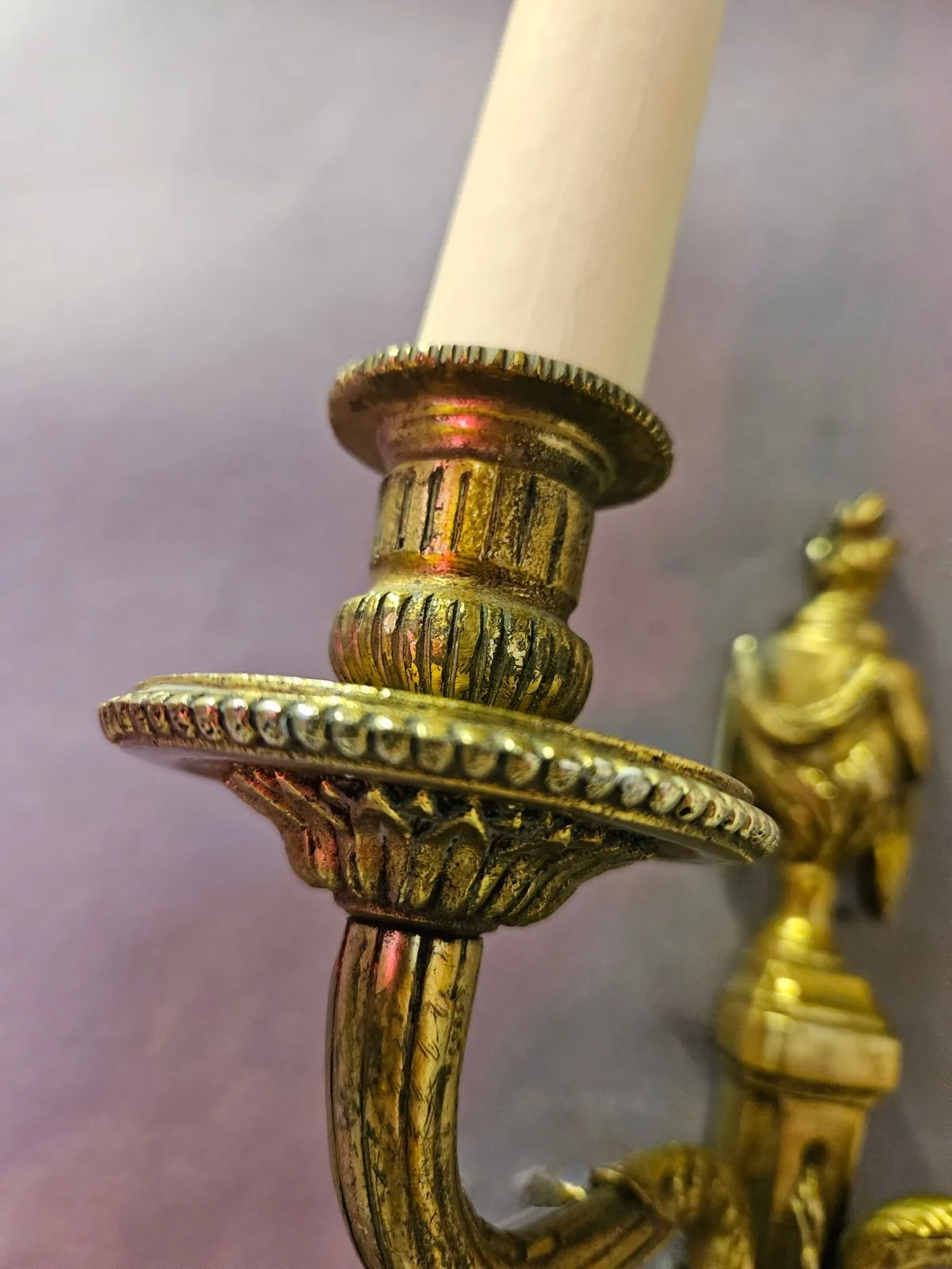 Set Of Six 2-Arm Adam-Style Wall Lights, 1930 – view 2