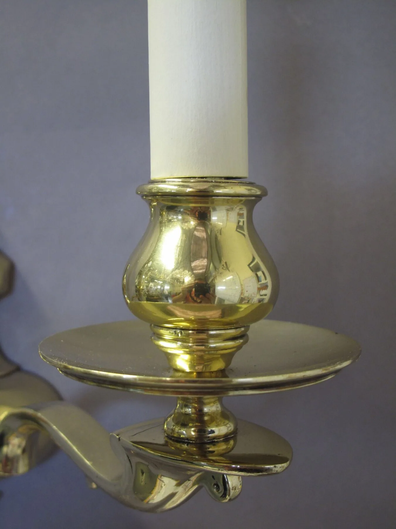 Pair Of Georgian-Style Wall Lights, c. 1930 – view 2
