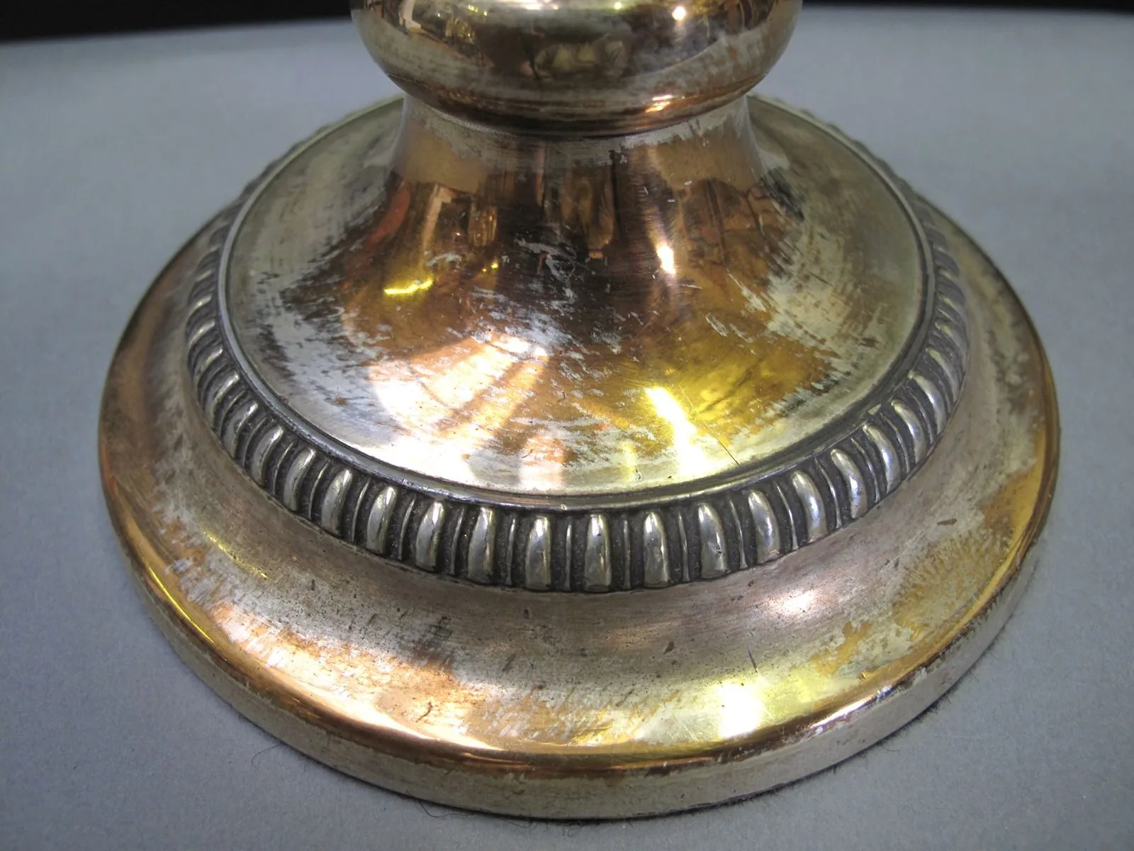 Pair Of Plate Candlesticks, c. 1900 – view 3