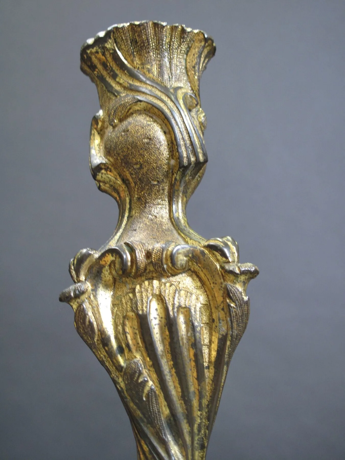 Pair Of Louis XV Candlesticks, c. 1850 – view 3