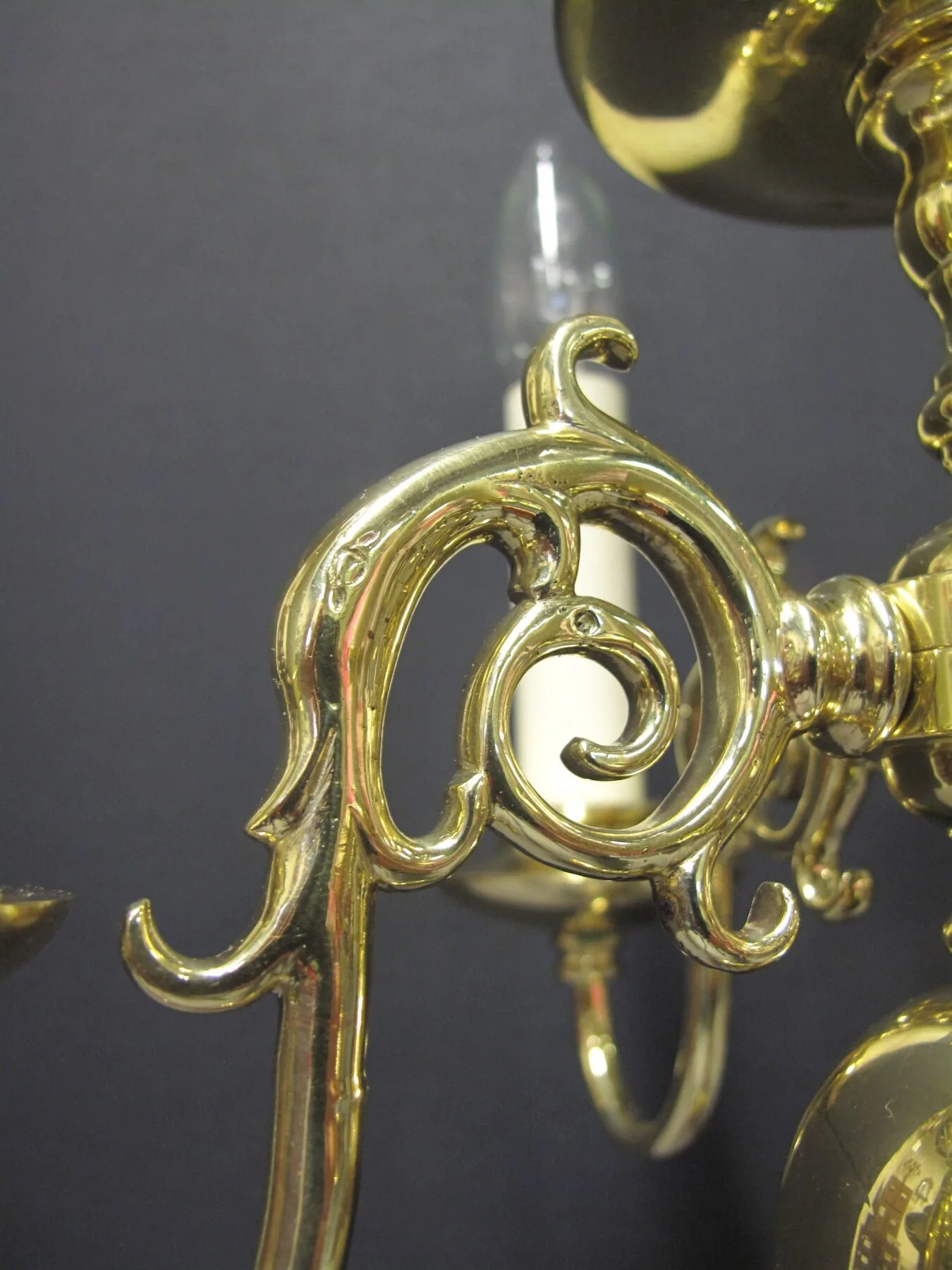 4-Arm Dutch Candelabrum, c. 1930 – view 3