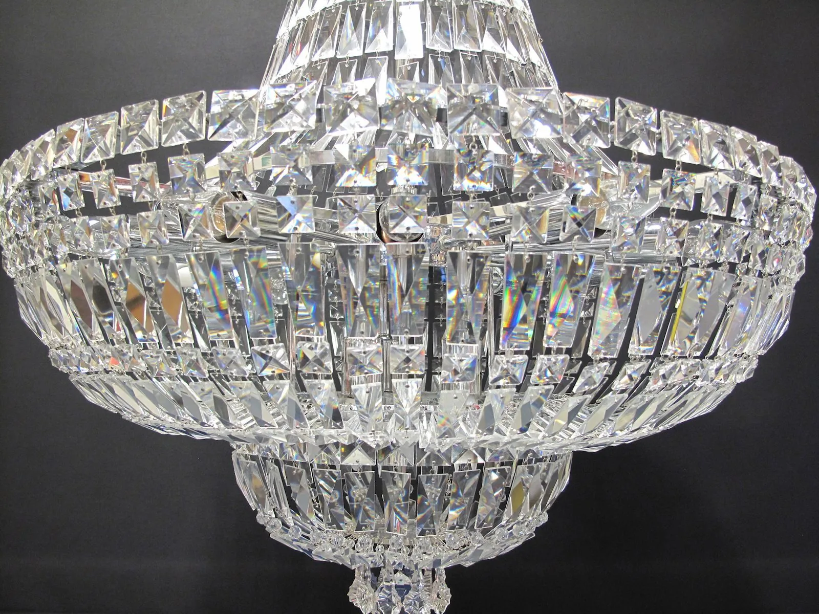 Strass Tent & Bag Chandelier, c. 1980 – view 3