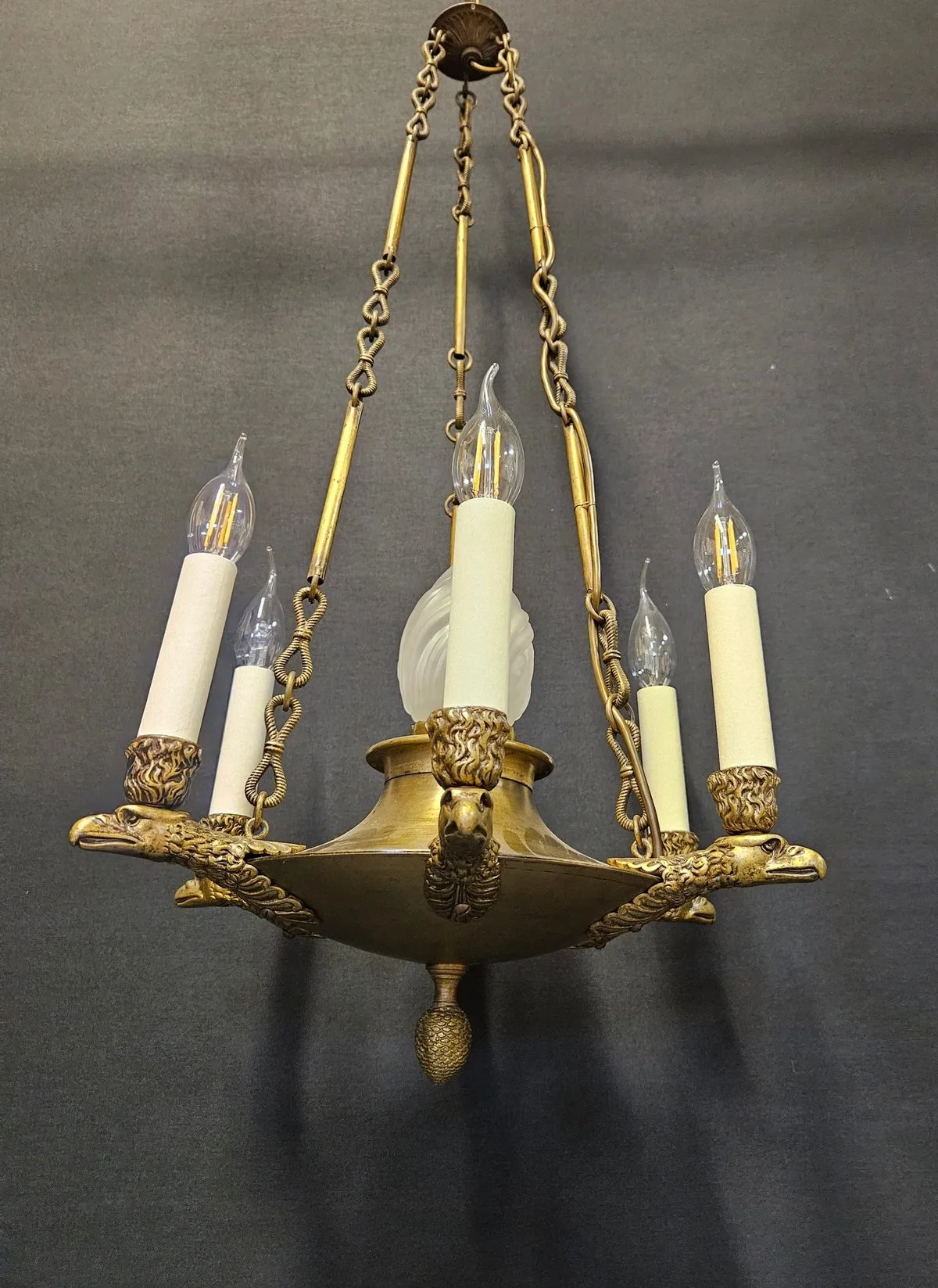6-Arm French Empire Chandelier – view 3