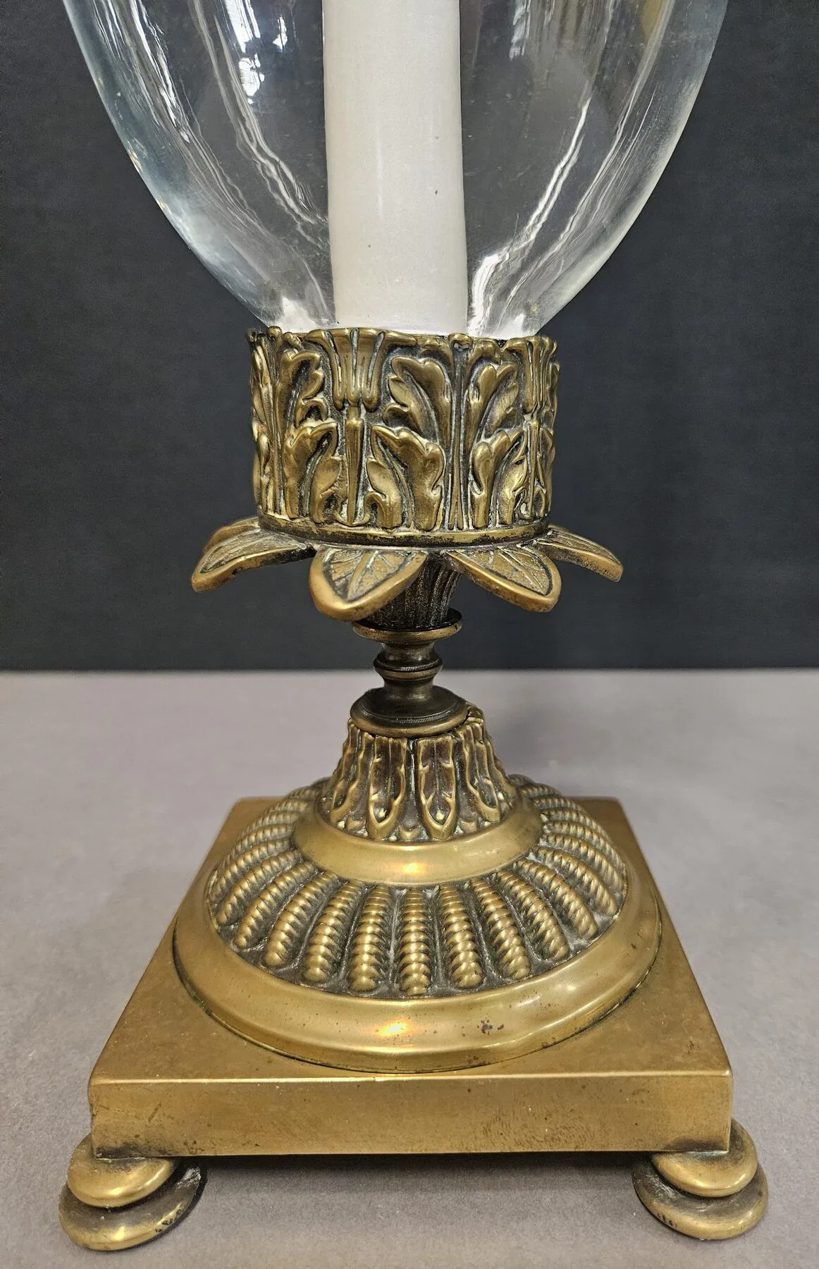 Pair of Storm Shade Candelabra, c. 1840 – view 3