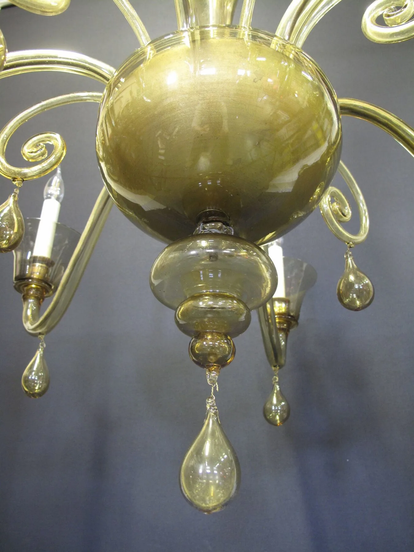 6-Arm Venetian Chandelier, c. 1930 – view 4