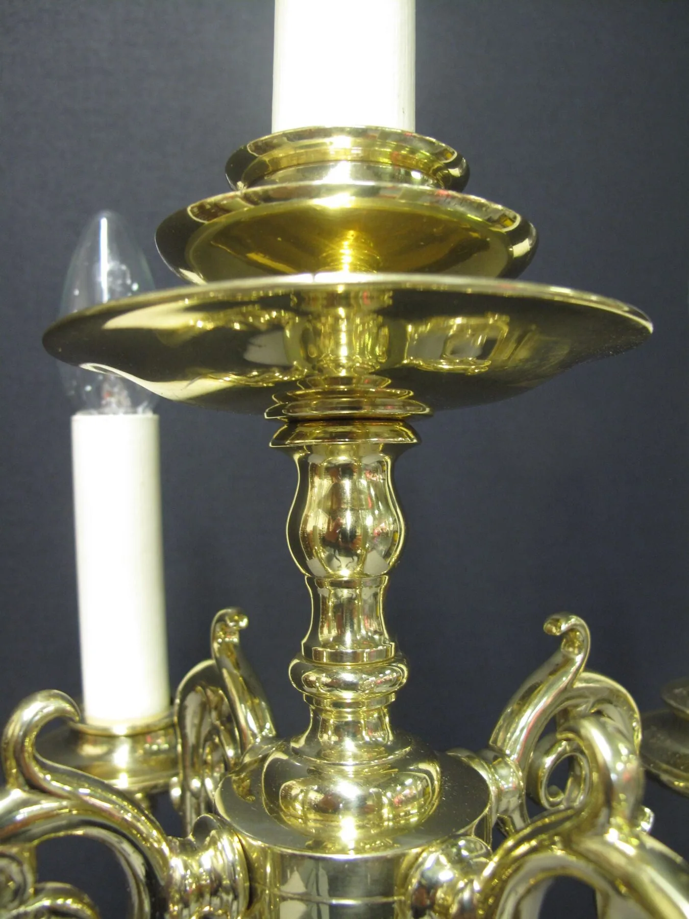 4-Arm Dutch Candelabrum, c. 1930 – view 4