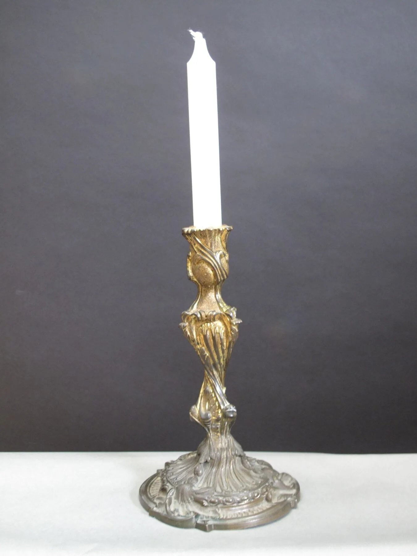 Pair Of Louis XV Candlesticks, c. 1850 – view 4