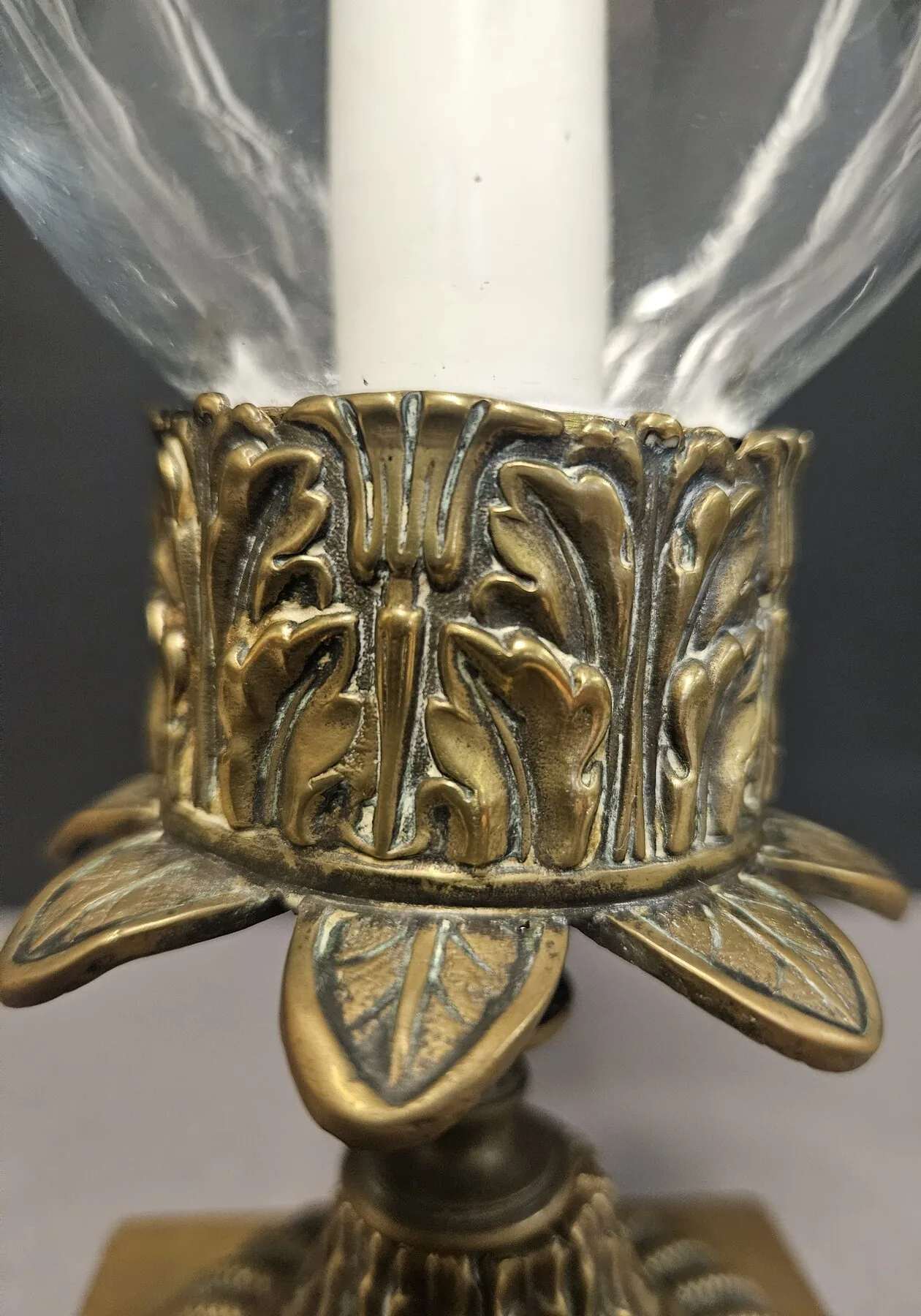 Pair of Storm Shade Candelabra, c. 1840 – view 4