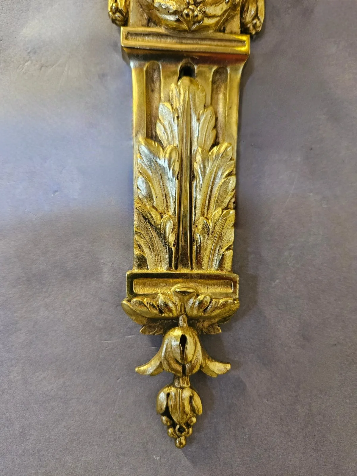 Set Of Four 2-Arm Brass Wall Lights – view 4