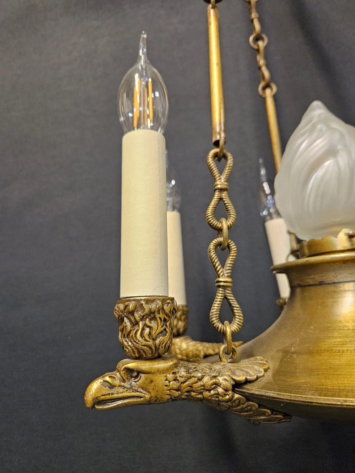6-Arm French Empire Chandelier – view 5