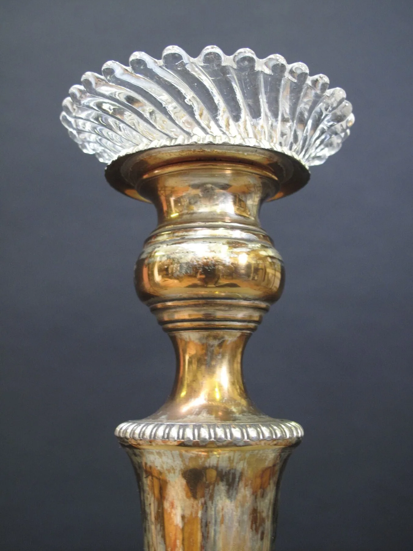 Pair Of Plate Candlesticks, c. 1900 – view 5