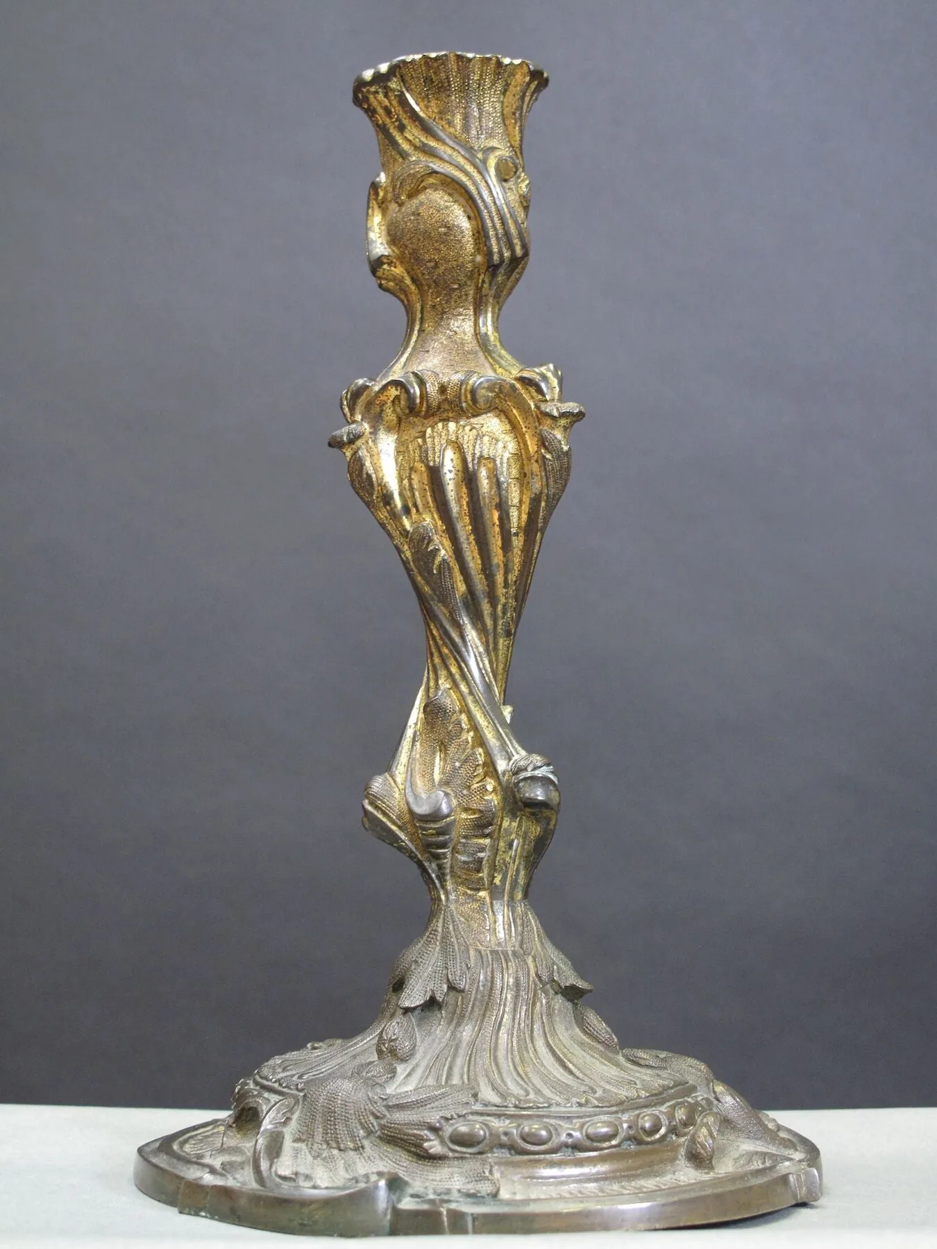 Pair Of Louis XV Candlesticks, c. 1850 – view 5