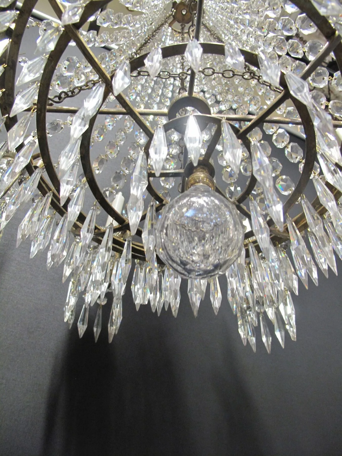 8-Arm English Regency Chandelier, c. 1820 – view 6