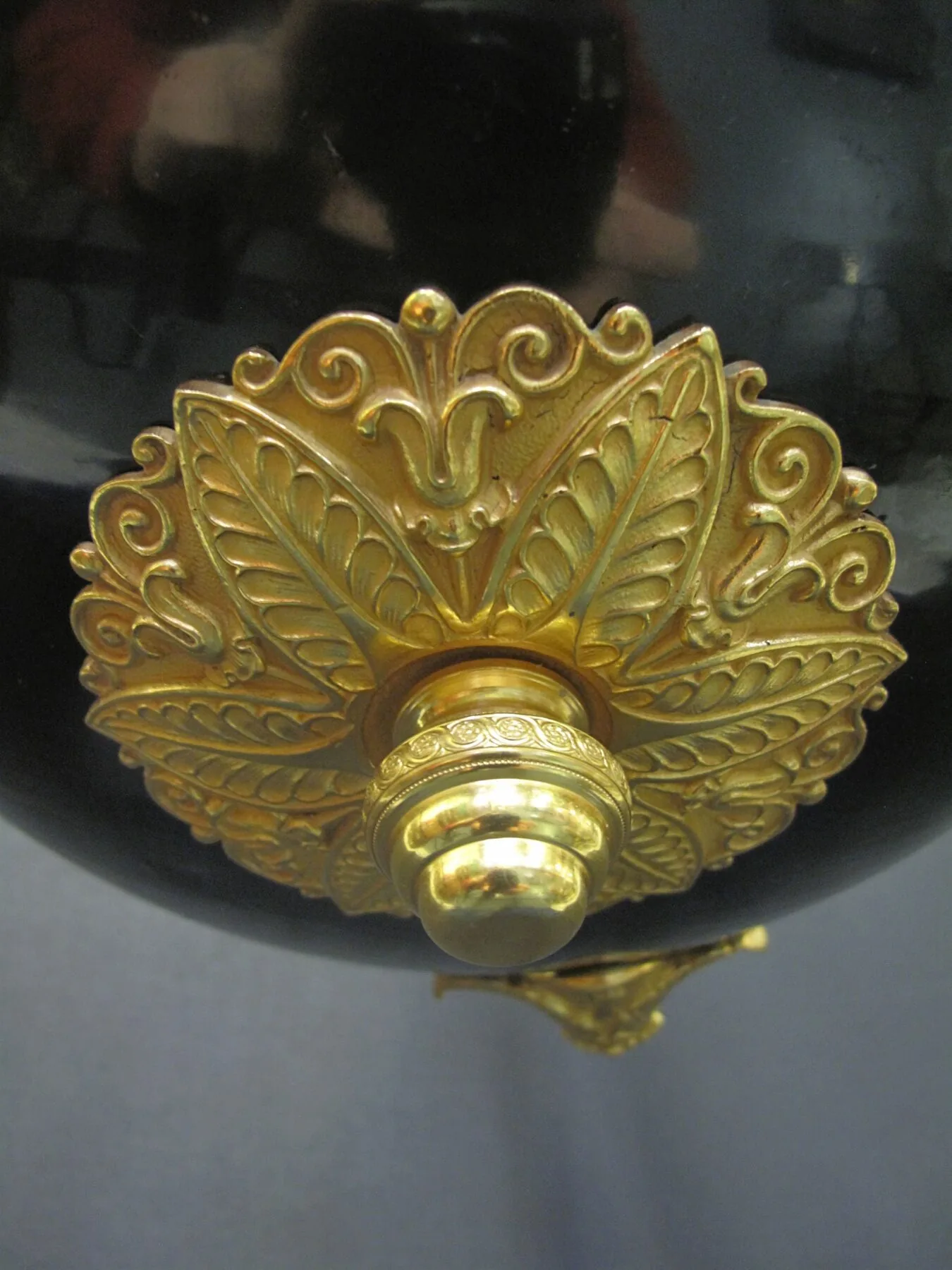 4-Arm French Empire Chandelier, c. 1930 – view 6