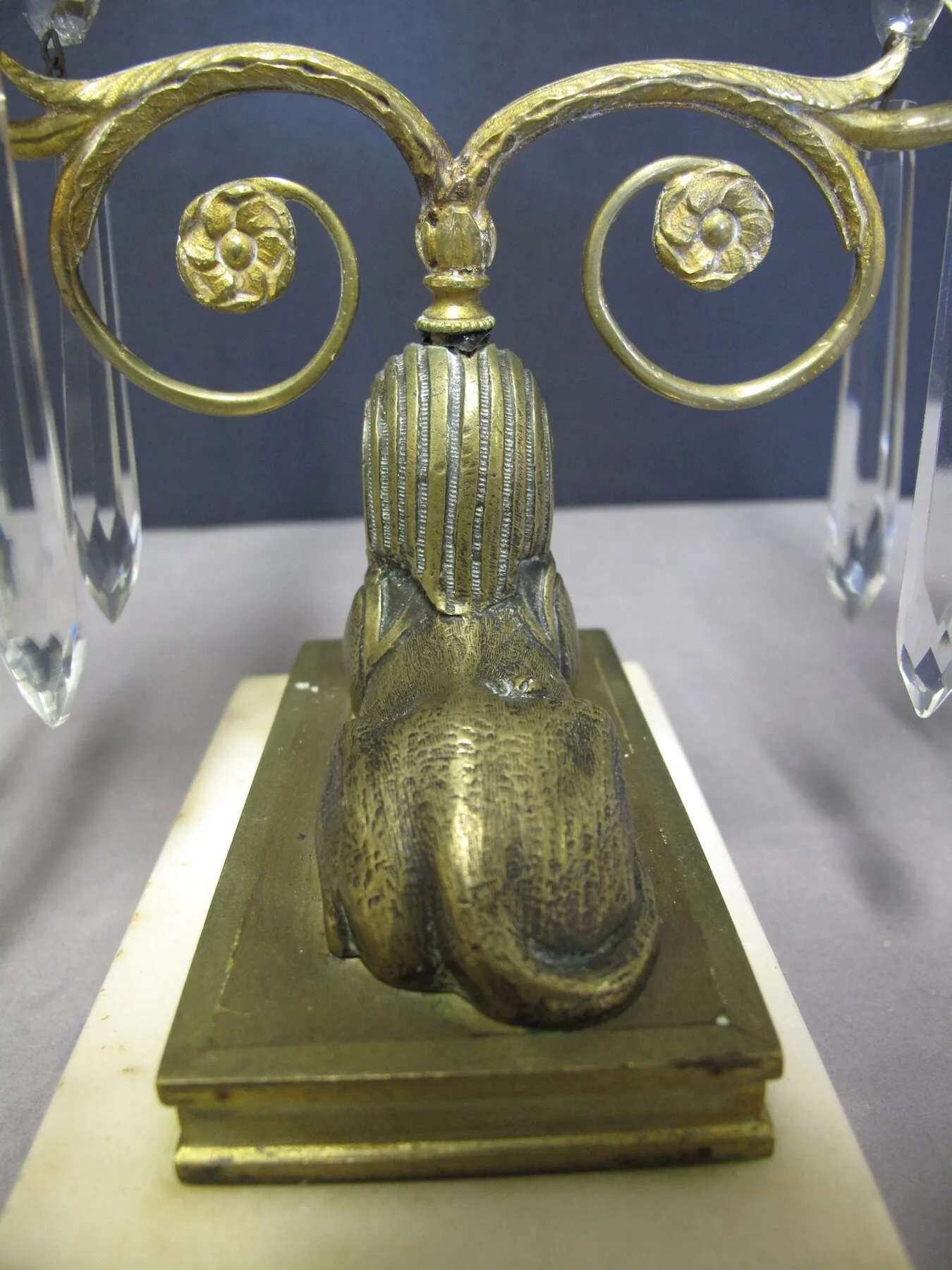 Pair of Sphinx Candelabra, c. 1820 – view 7