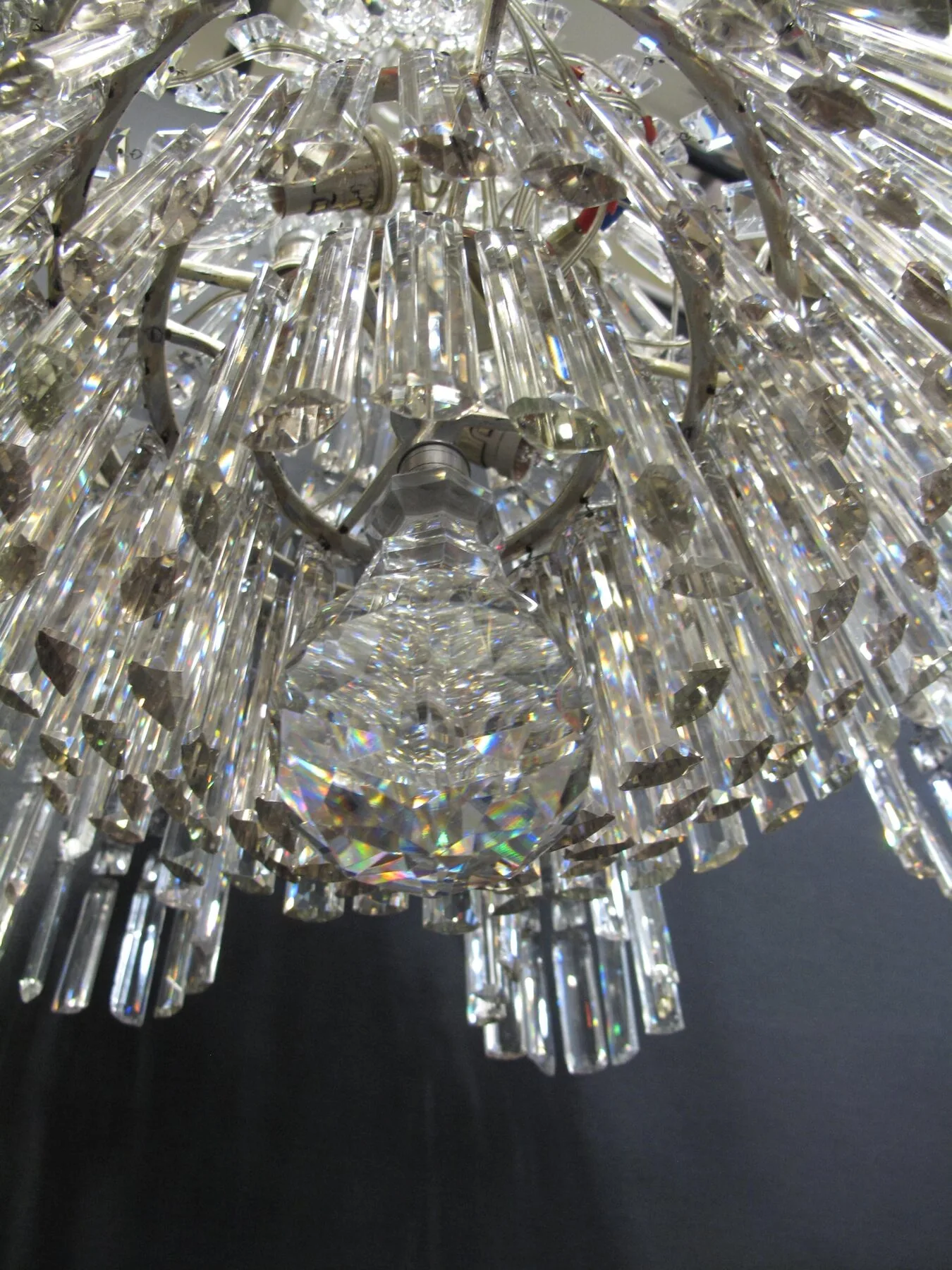 8-Arm Rule Drop Chandelier, c. 1830 – view 7
