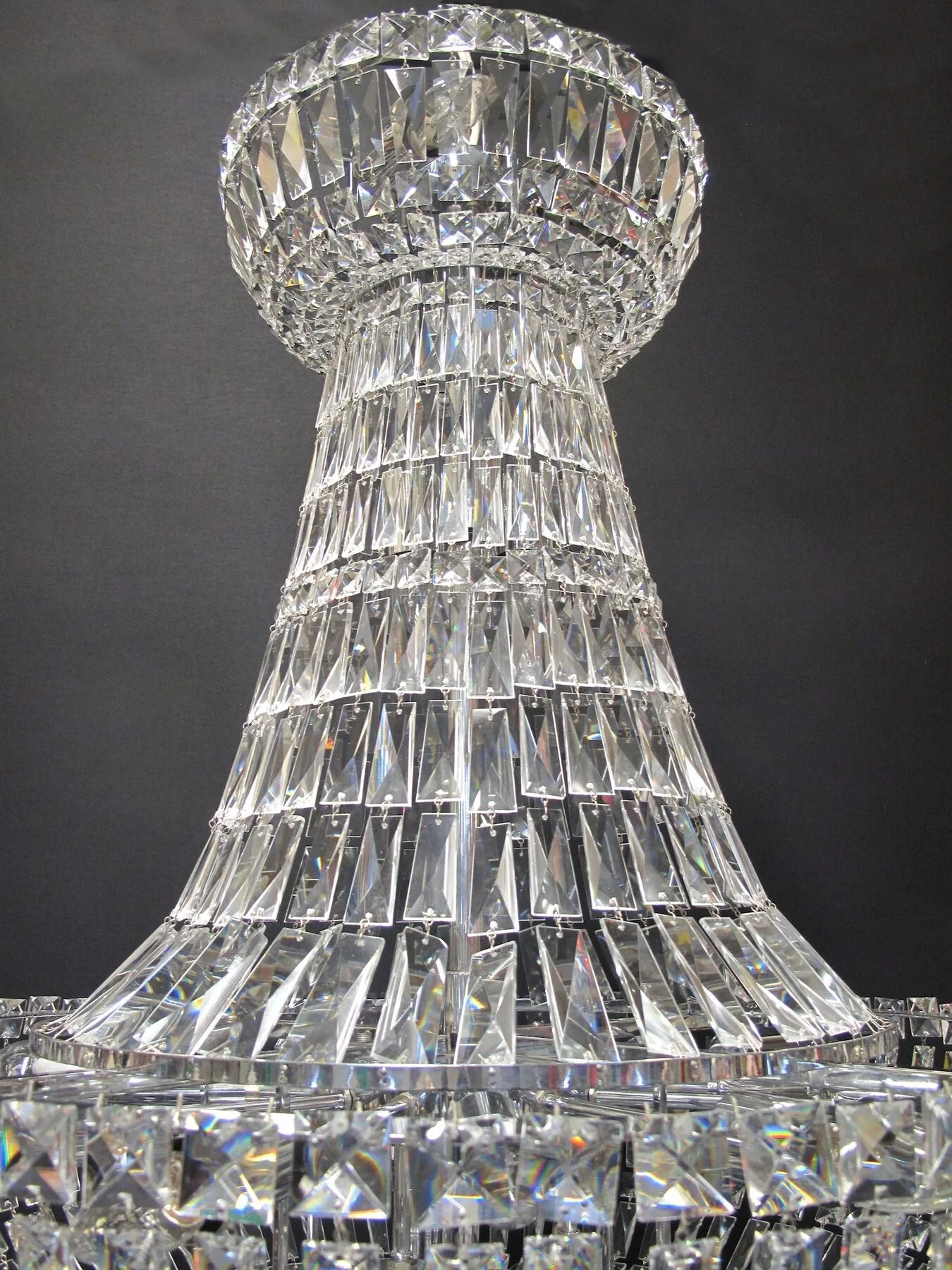 Strass Tent & Bag Chandelier, c. 1980 – view 7